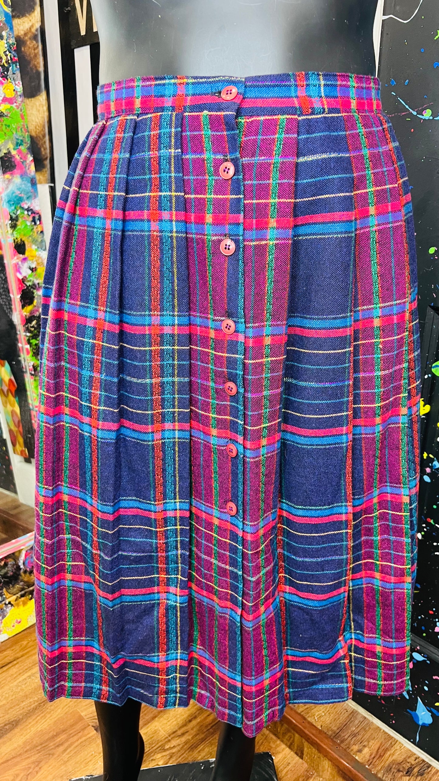 Vintage Sag Harbor Wool Skirt (16)