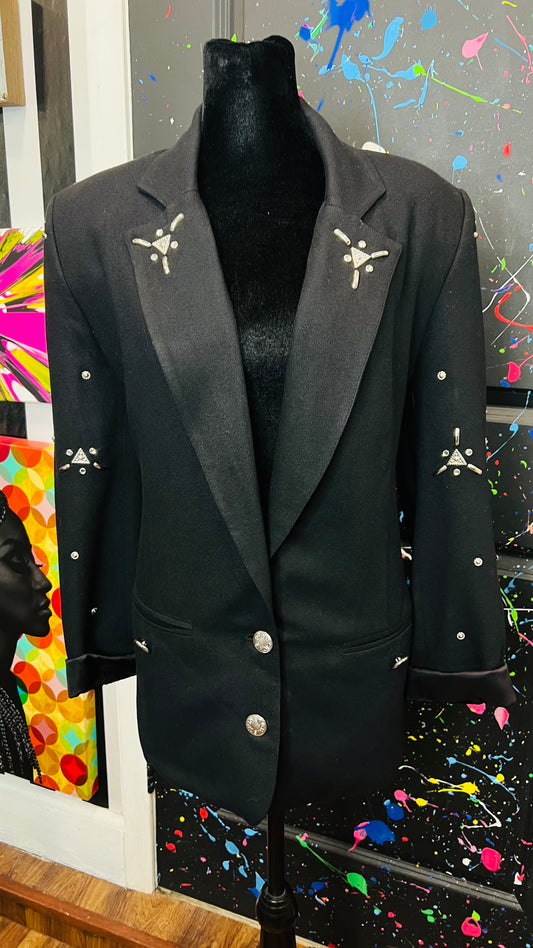 Vintage Criscione Studded Blazer (12)