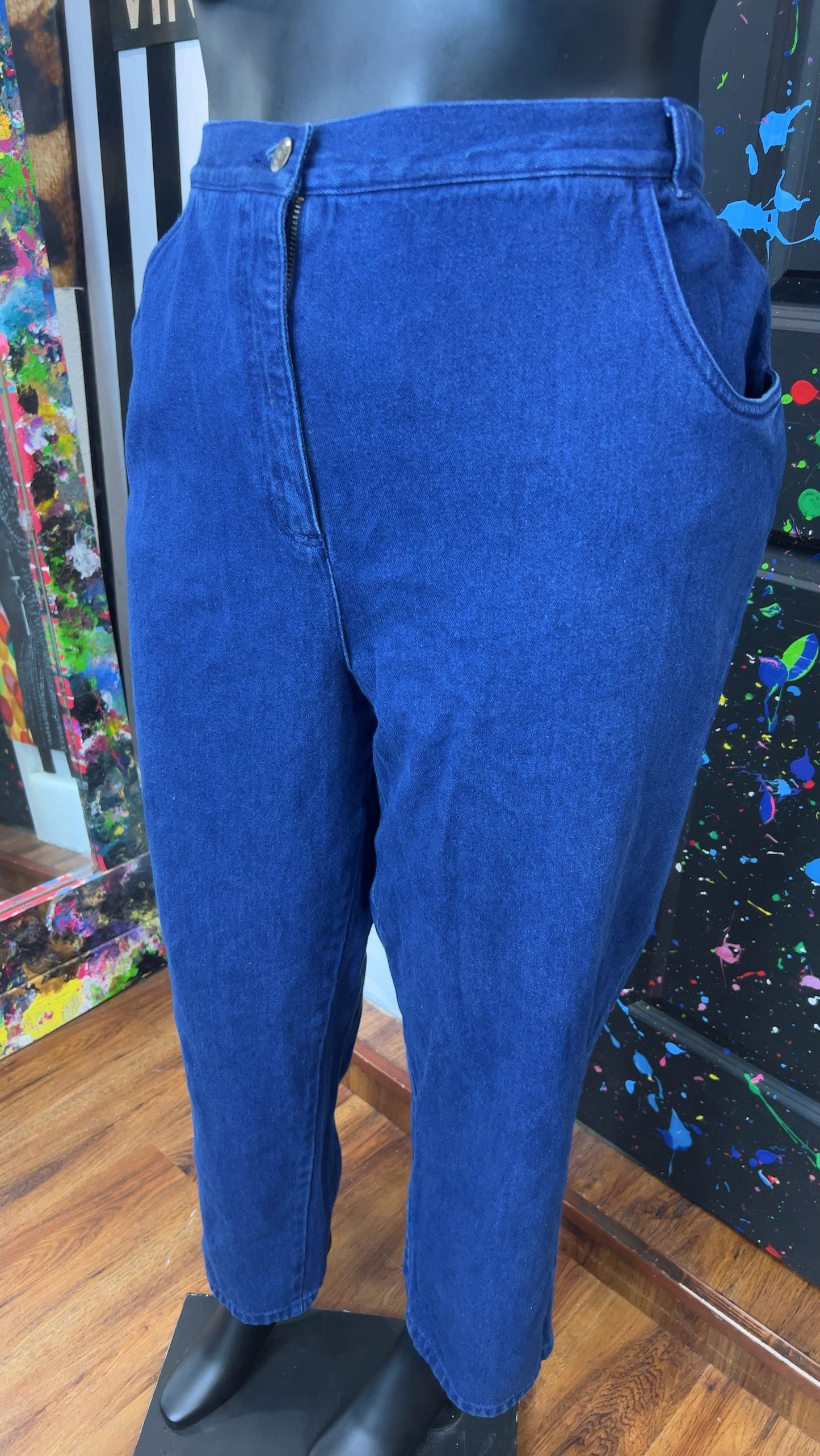 Vintage Blue Jeans (22W)