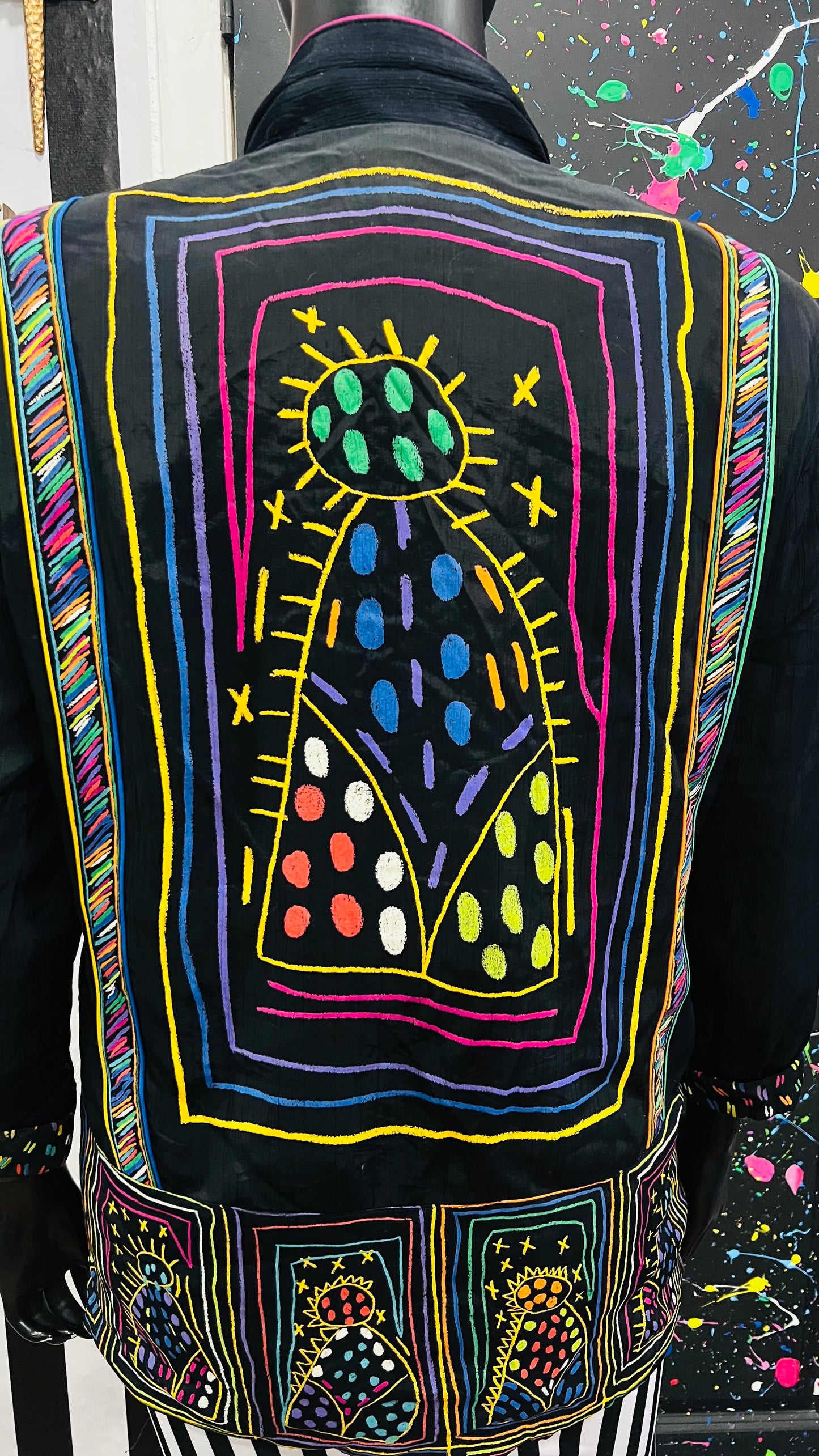 Vintage 90s Art Work Blazer (14)