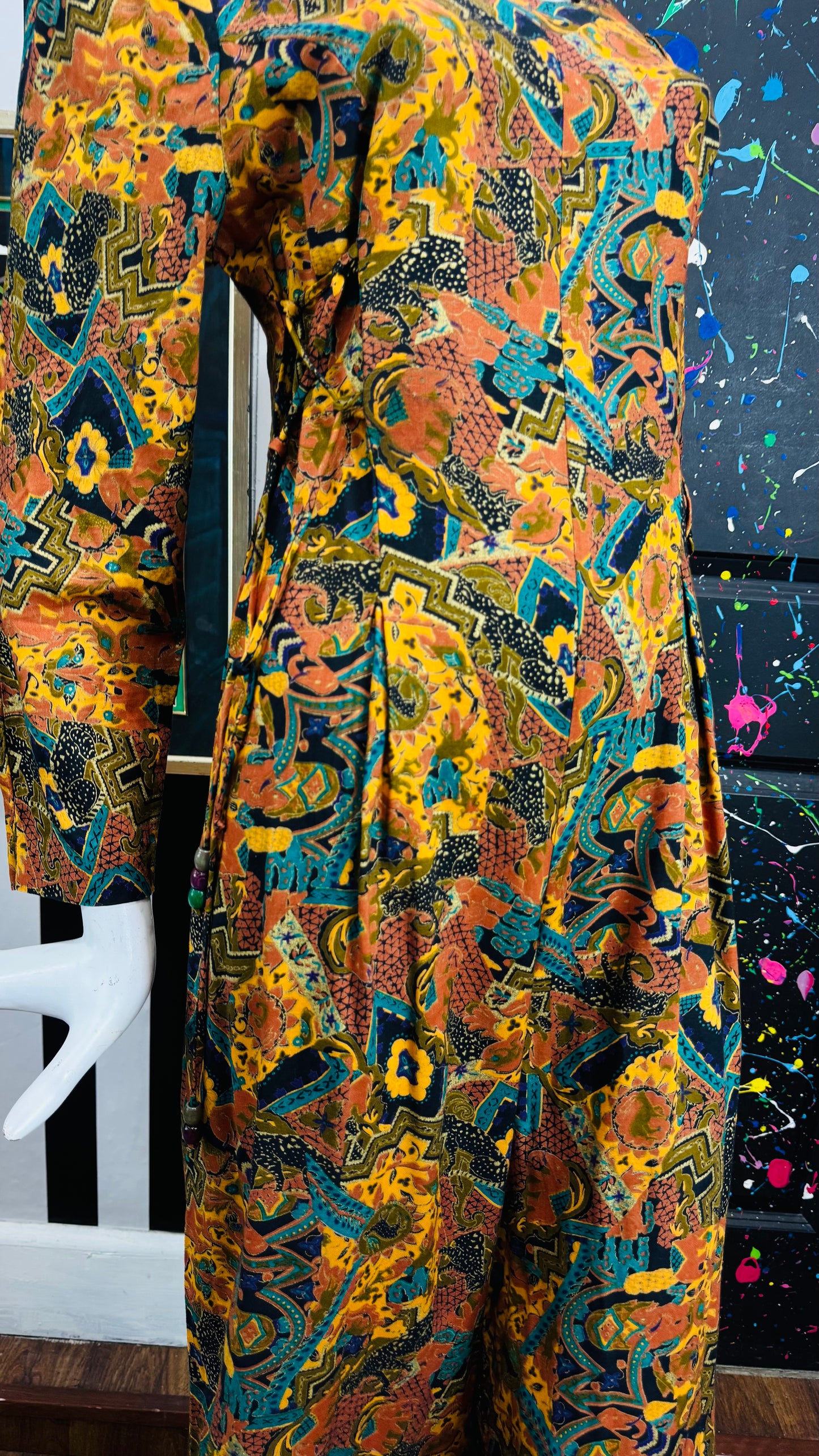 Vintage Tribal Print Jumpsuit (12)