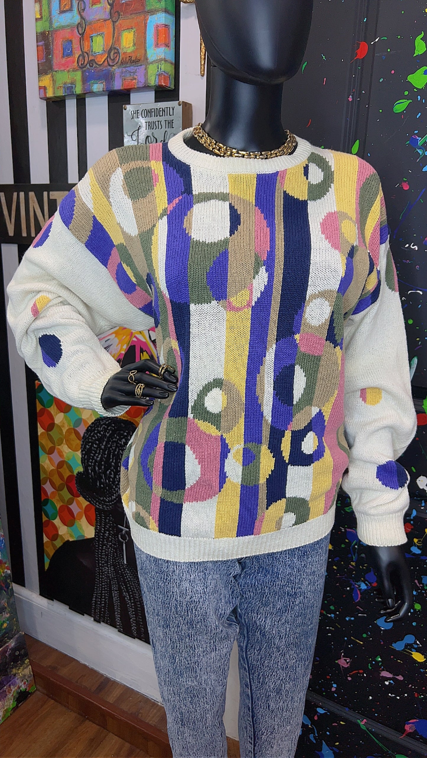 Vintage Circle Sweater (14/16)