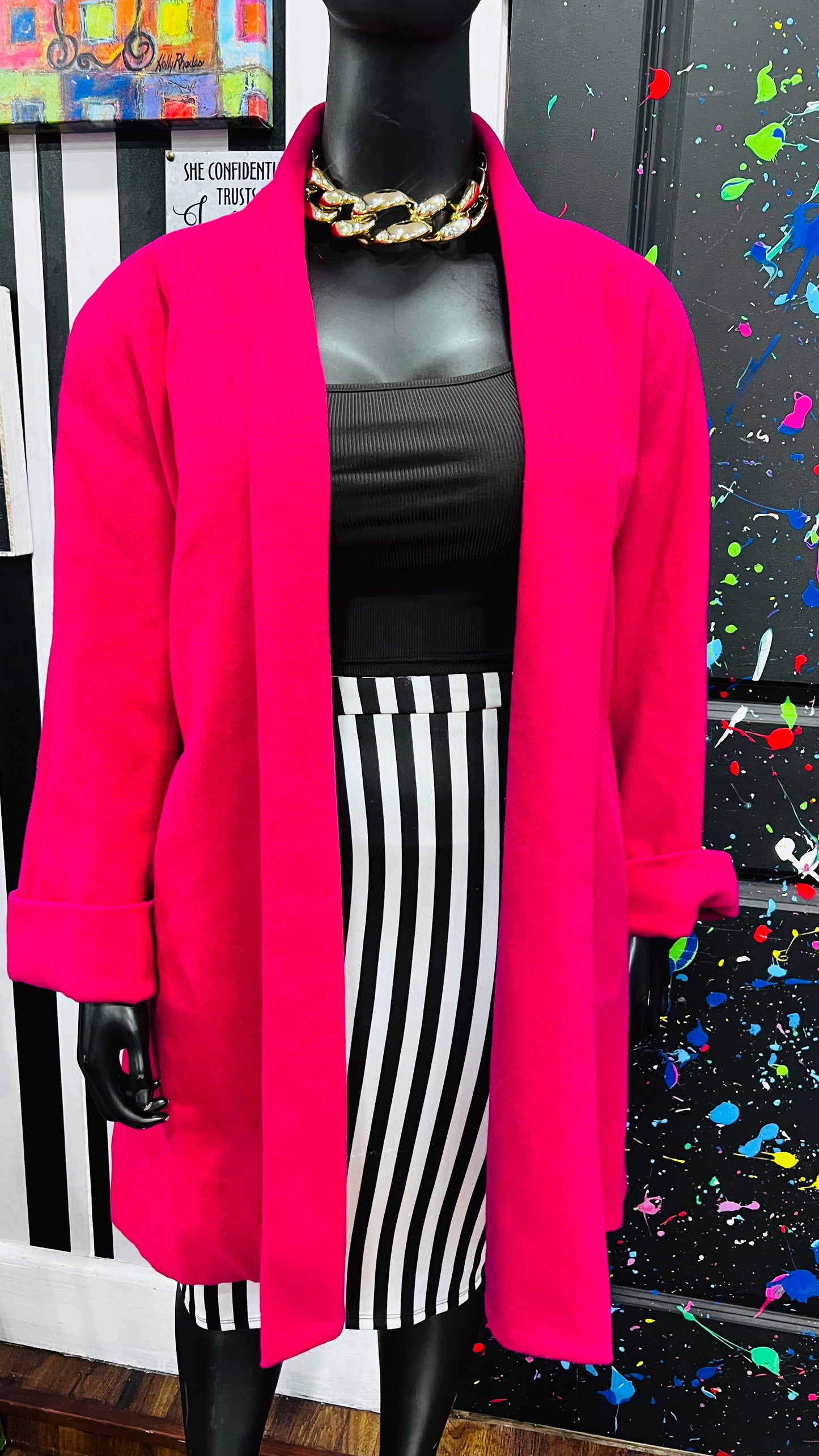 Vintage Donny Brooke Wool Swing Coat (16)