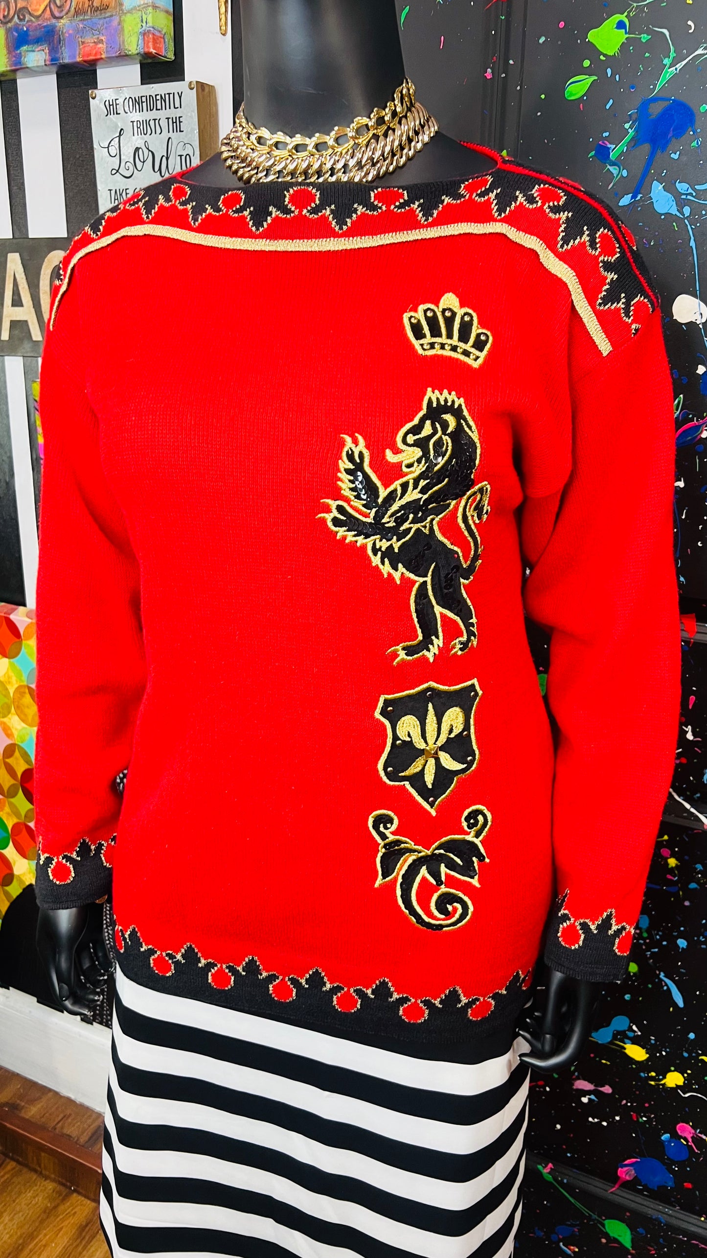 Vintage King Lion Sweater (20)