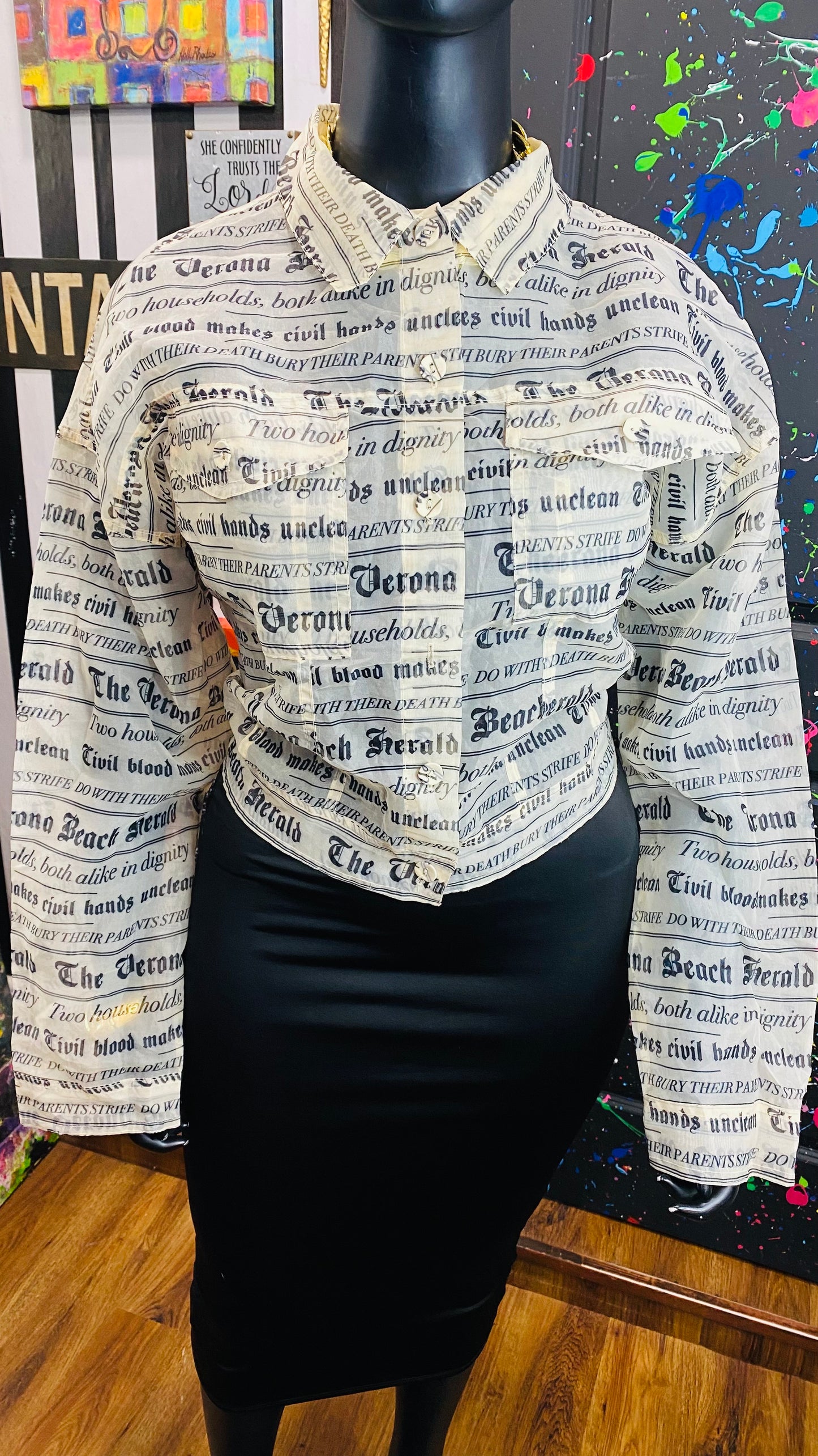 Vintage Sheer Written Jacket (20)
