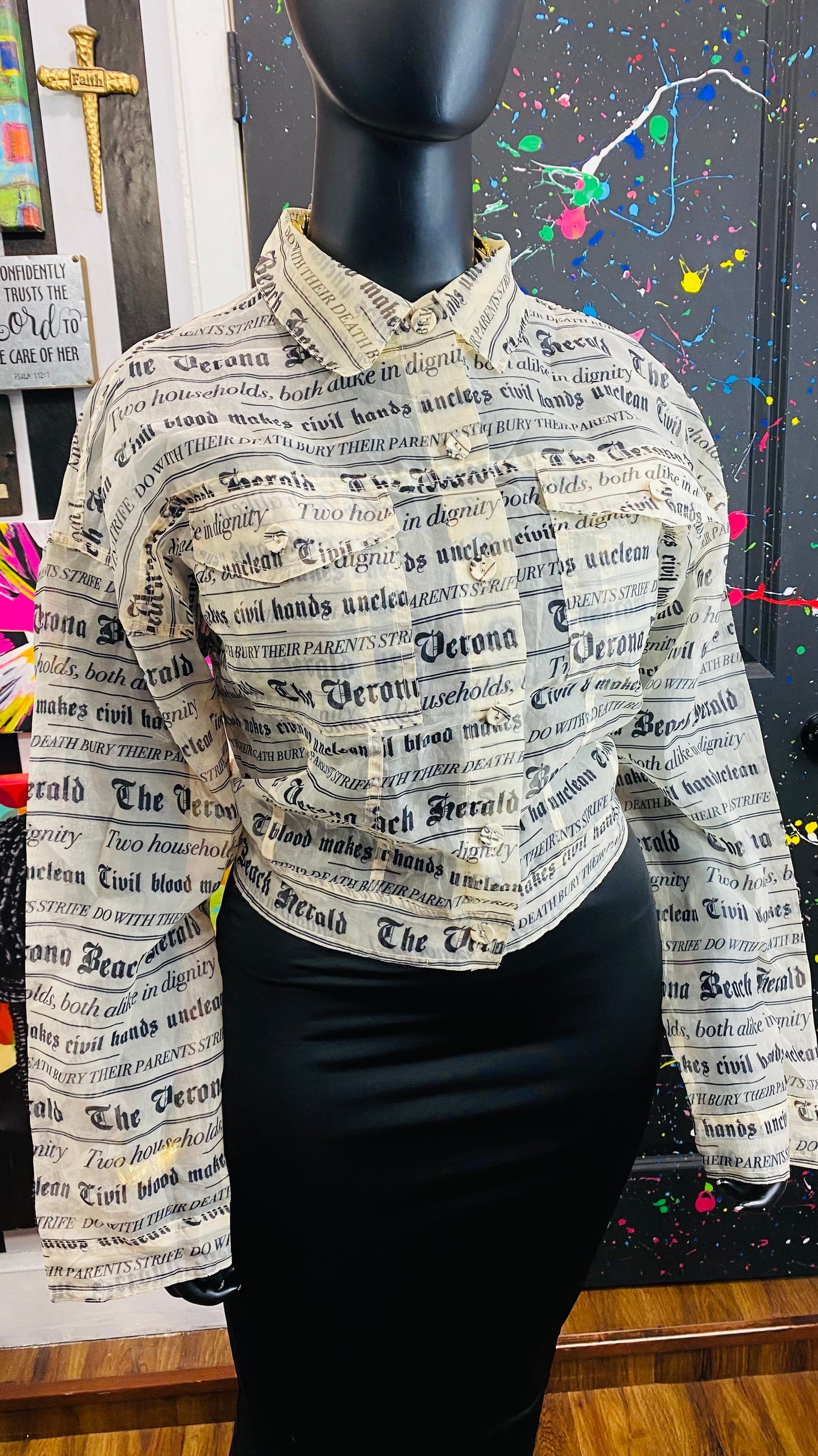Vintage Sheer Written Jacket (20)