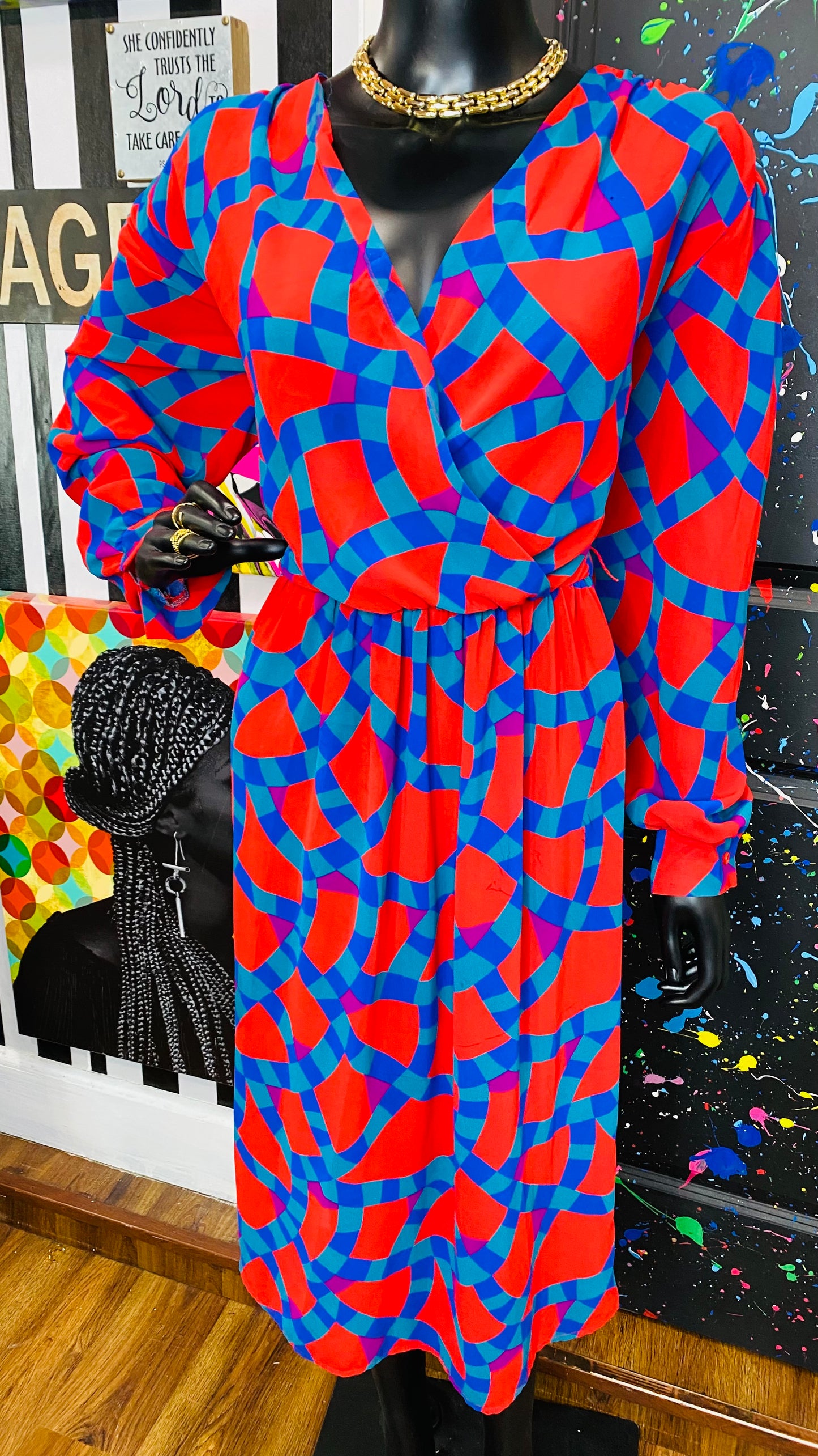 Vintage Shapes Dress (12)