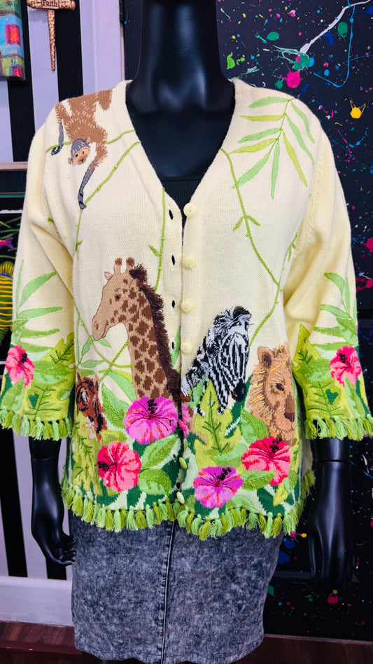 Vintage Safari Knitted Sweater (22)