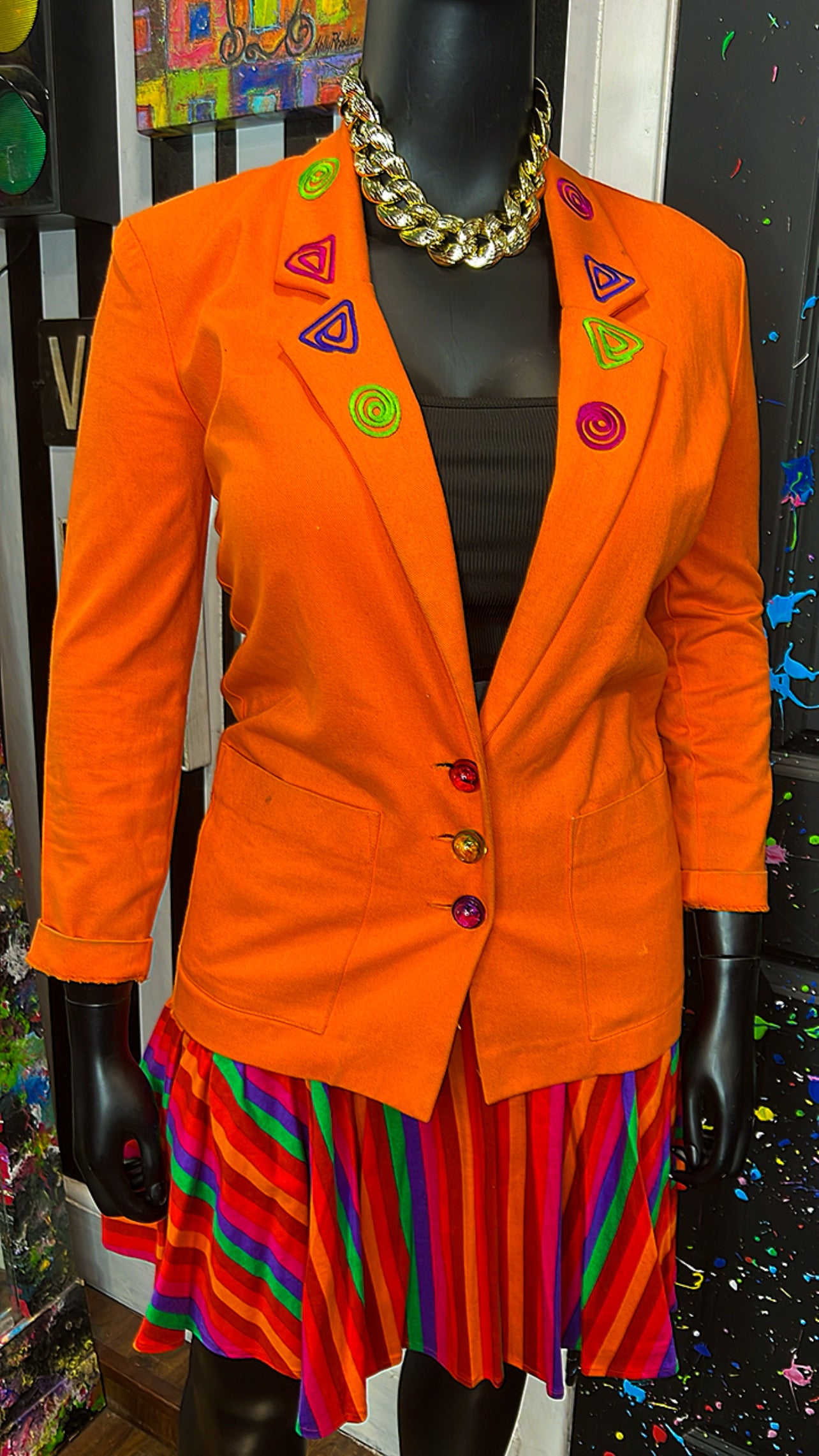 Plus Size Vintage 80’s/90’s Blazer (12)