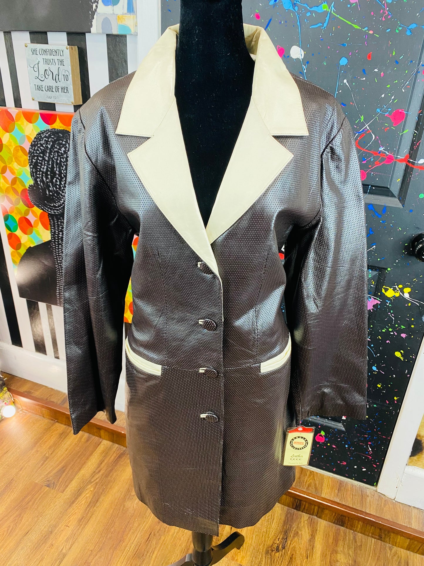 Vintage Leather 9000 Coat