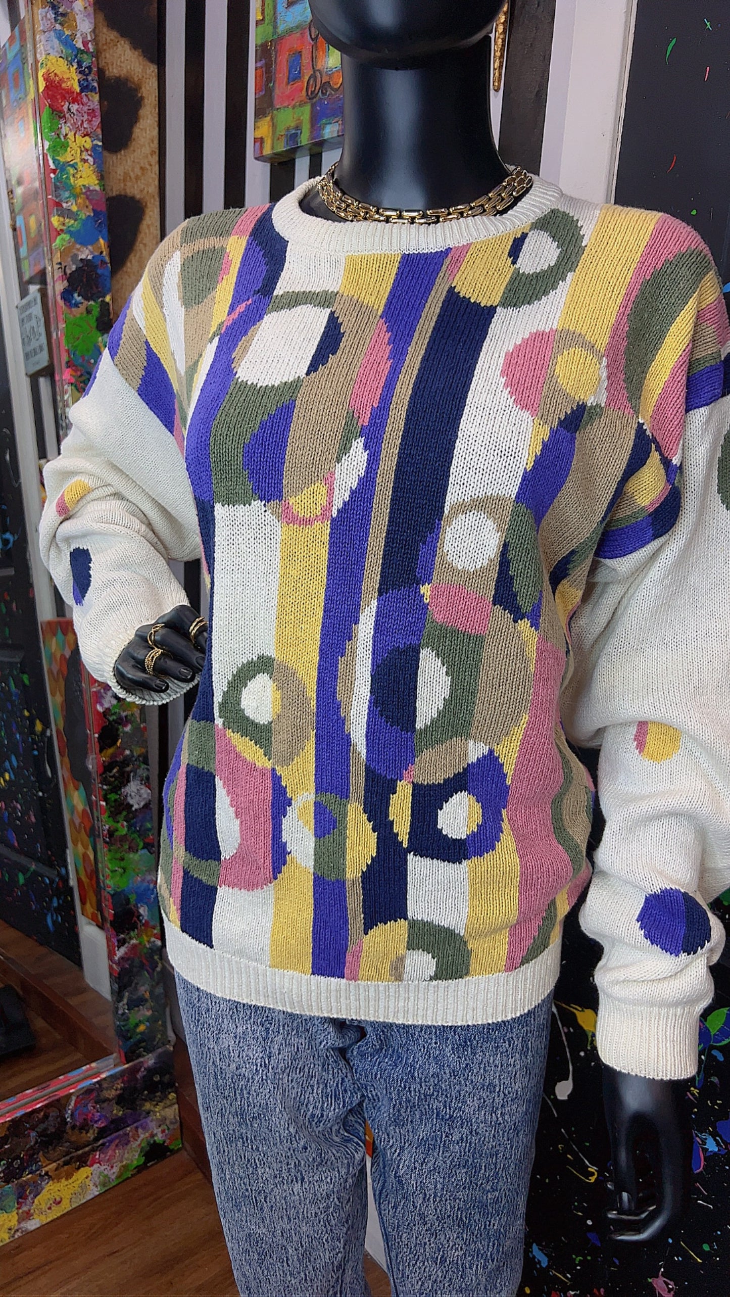 Vintage Circle Sweater (14/16)