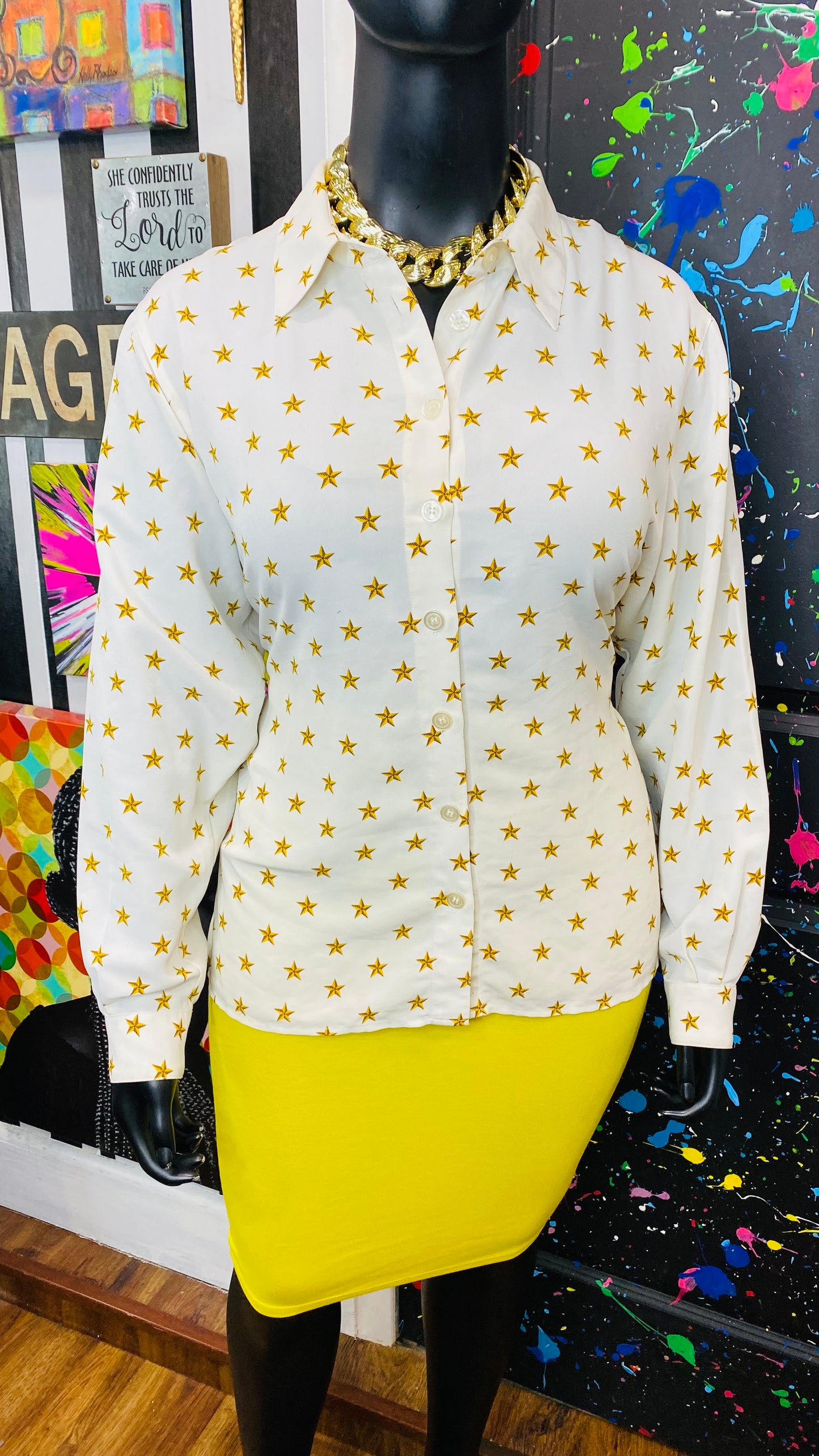 Vintage Stars Blouse (16/18)