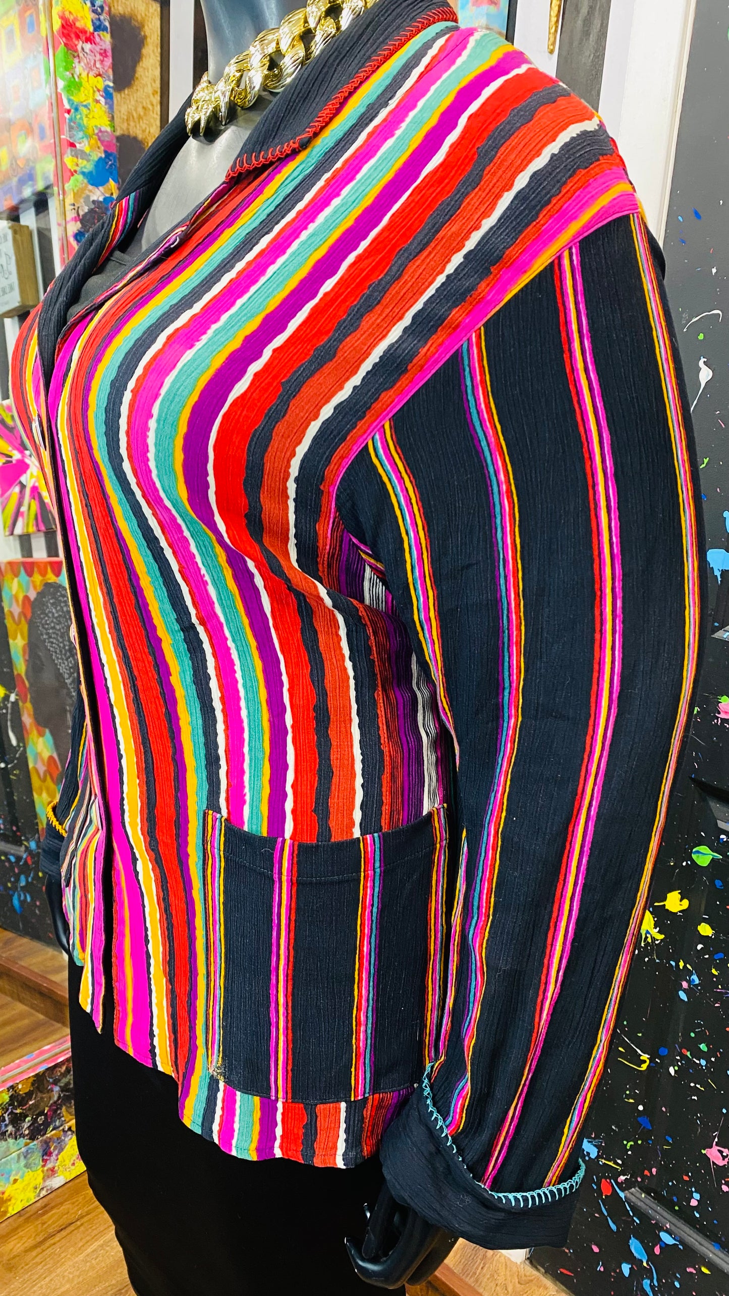 Vintage Carole Little Blazer (20)