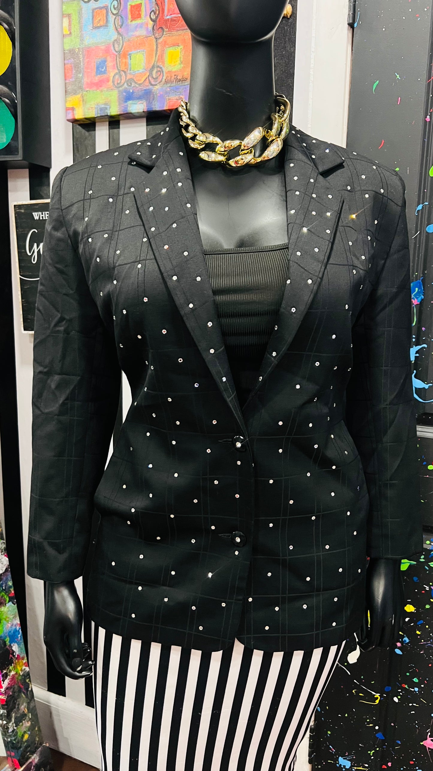 Vintage Criscione Jewel Blazer (14)