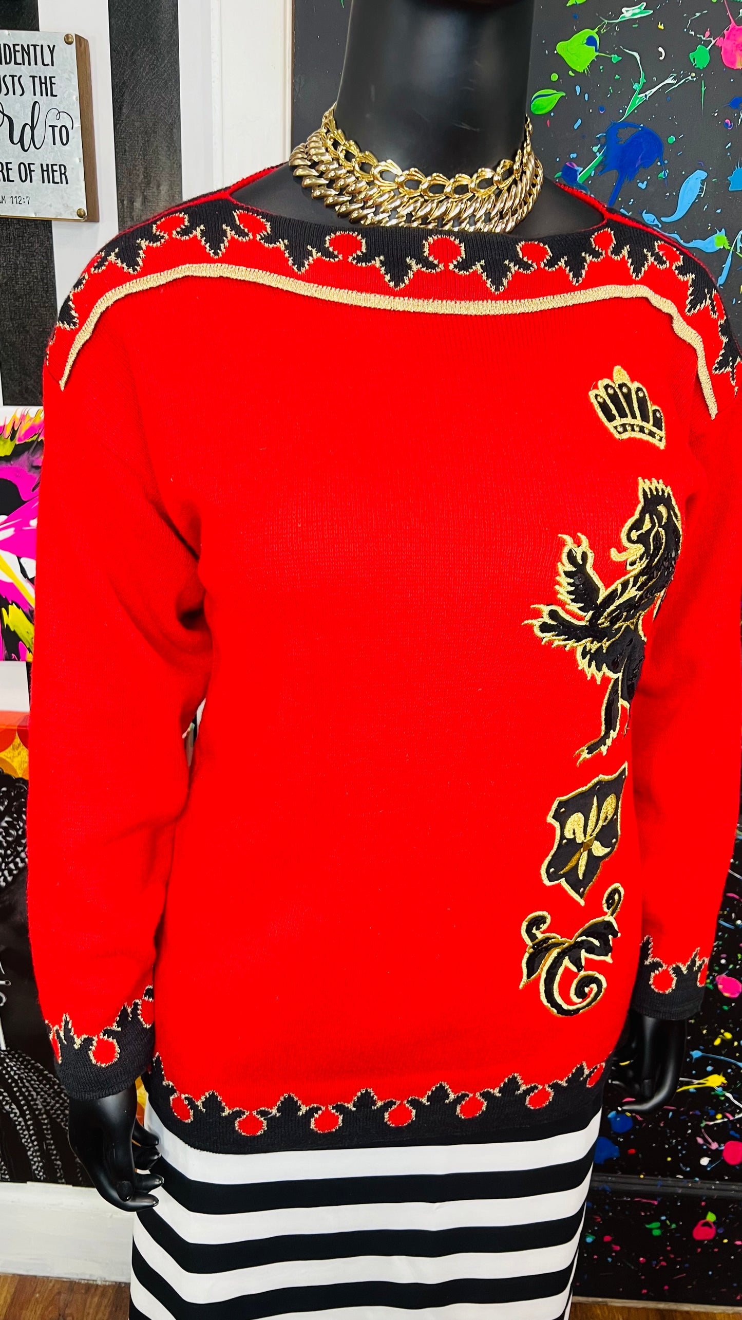 Vintage King Lion Sweater (20)