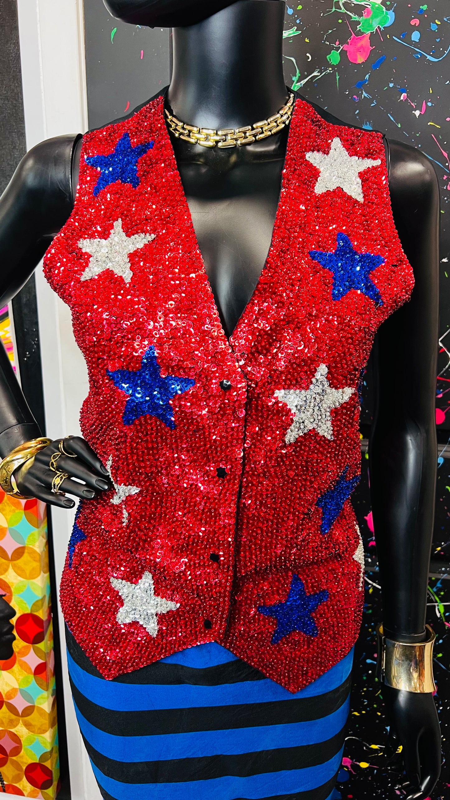 Vintage Stars Vest (12)