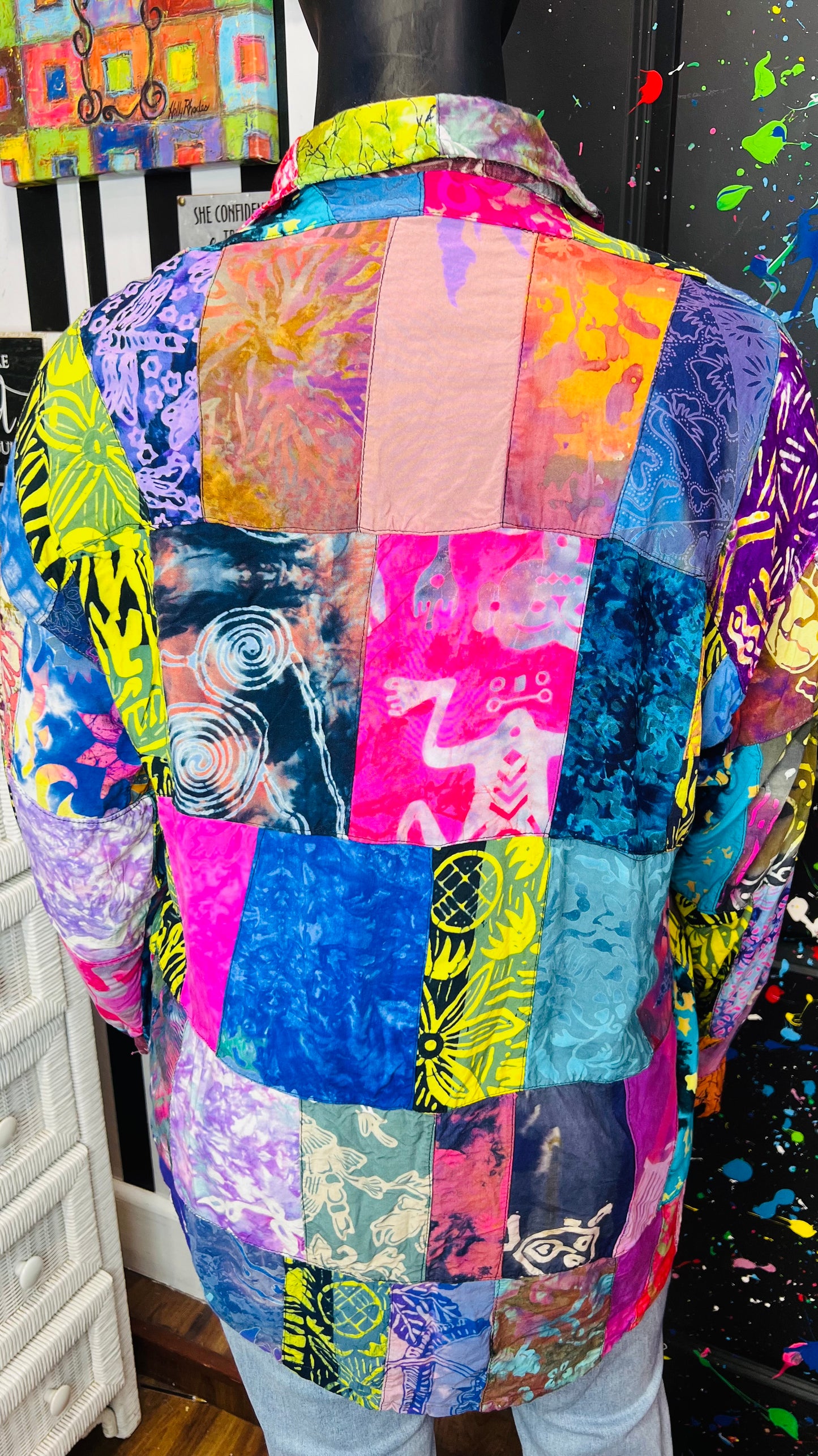 Vintage Patchwork Blouse (18/20) *KC