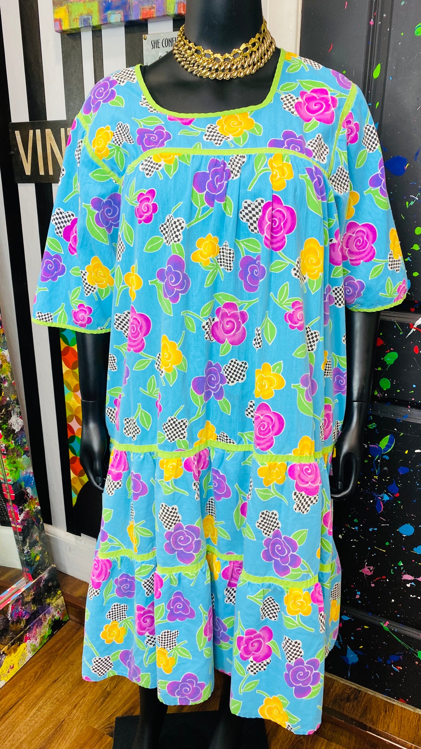 Vintage 90’s Spring Dress (20)