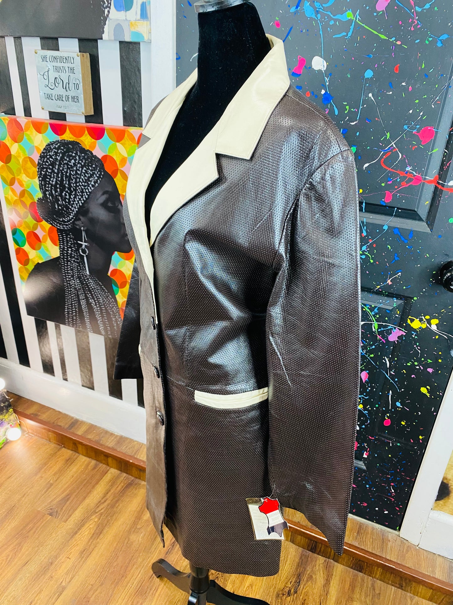 Vintage Leather 9000 Coat