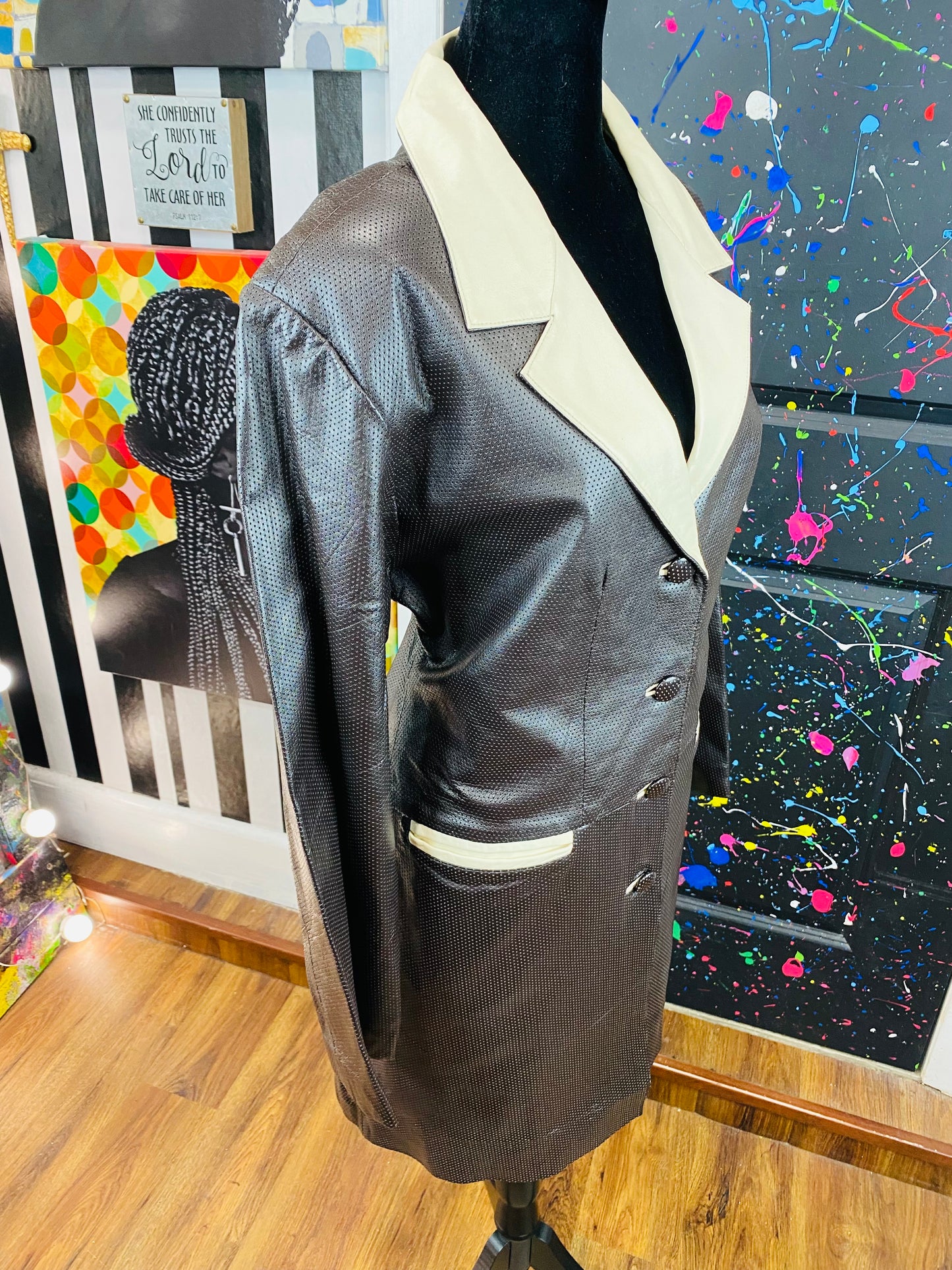 Vintage Leather 9000 Coat