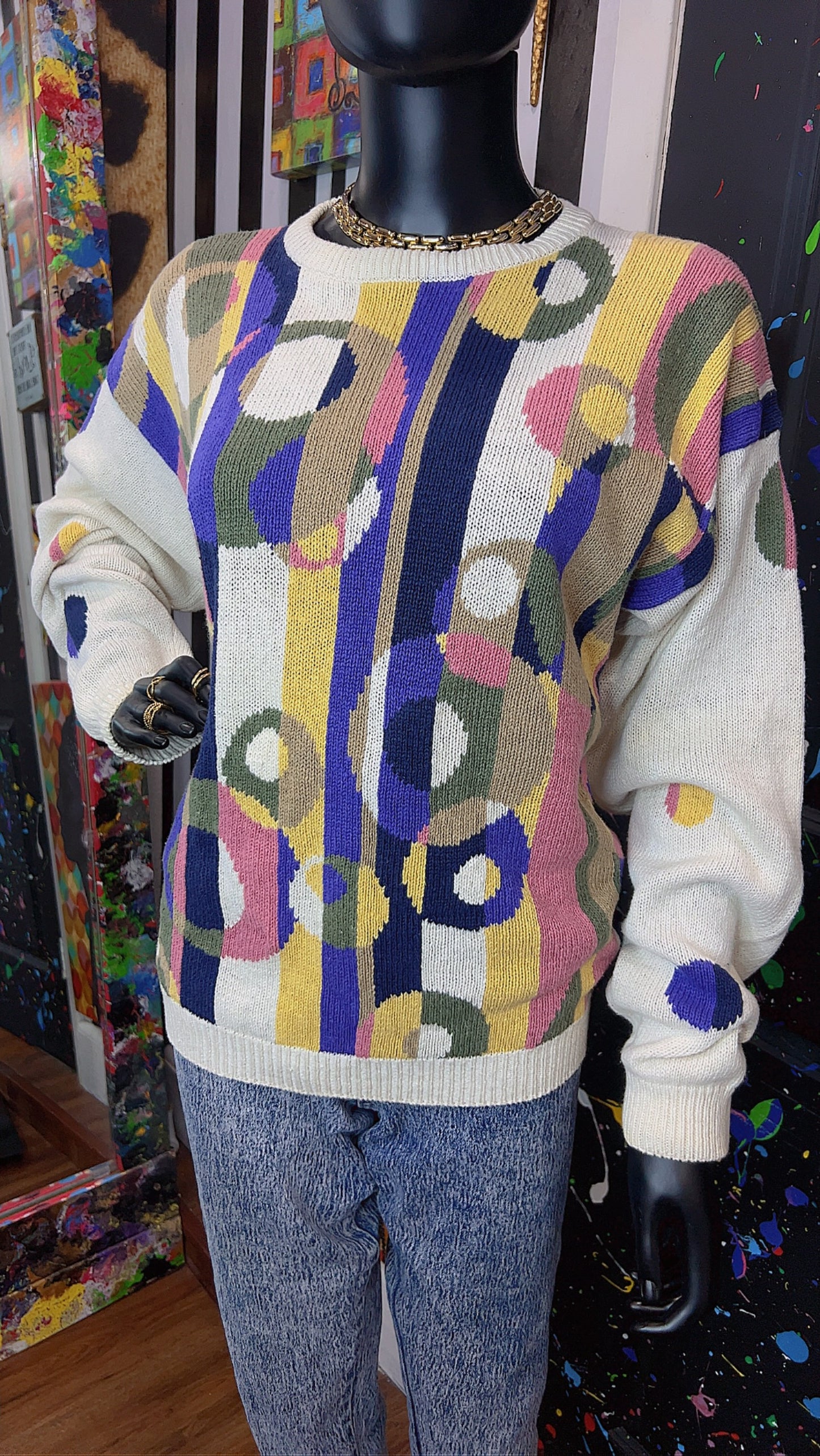 Vintage Circle Sweater (14/16)
