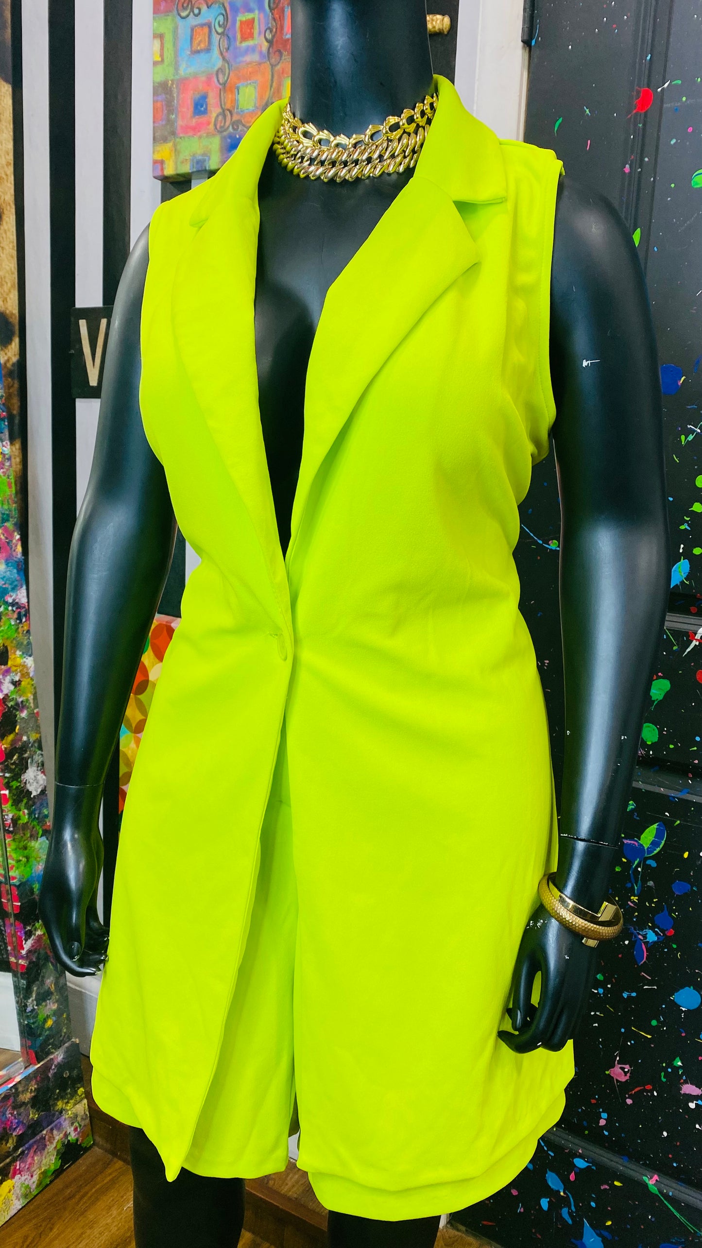 Lime Green Short Set (18/20)