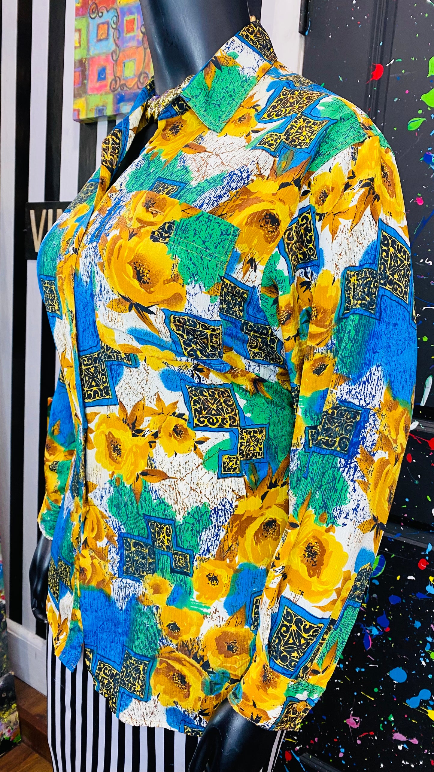 Vintage Abstract Blouse (14)