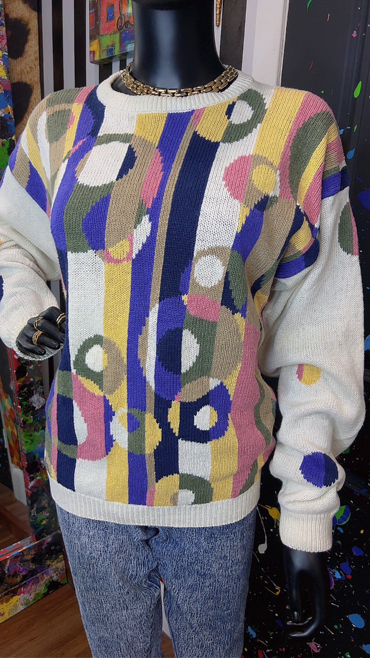 Vintage Circle Sweater (14/16)