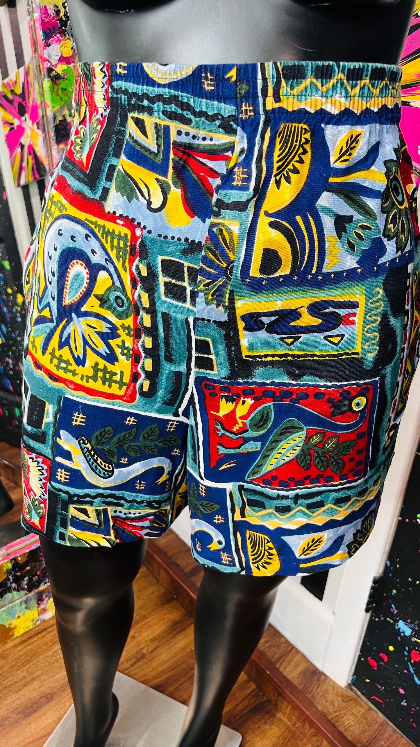 Vintage Rayon Short (22)