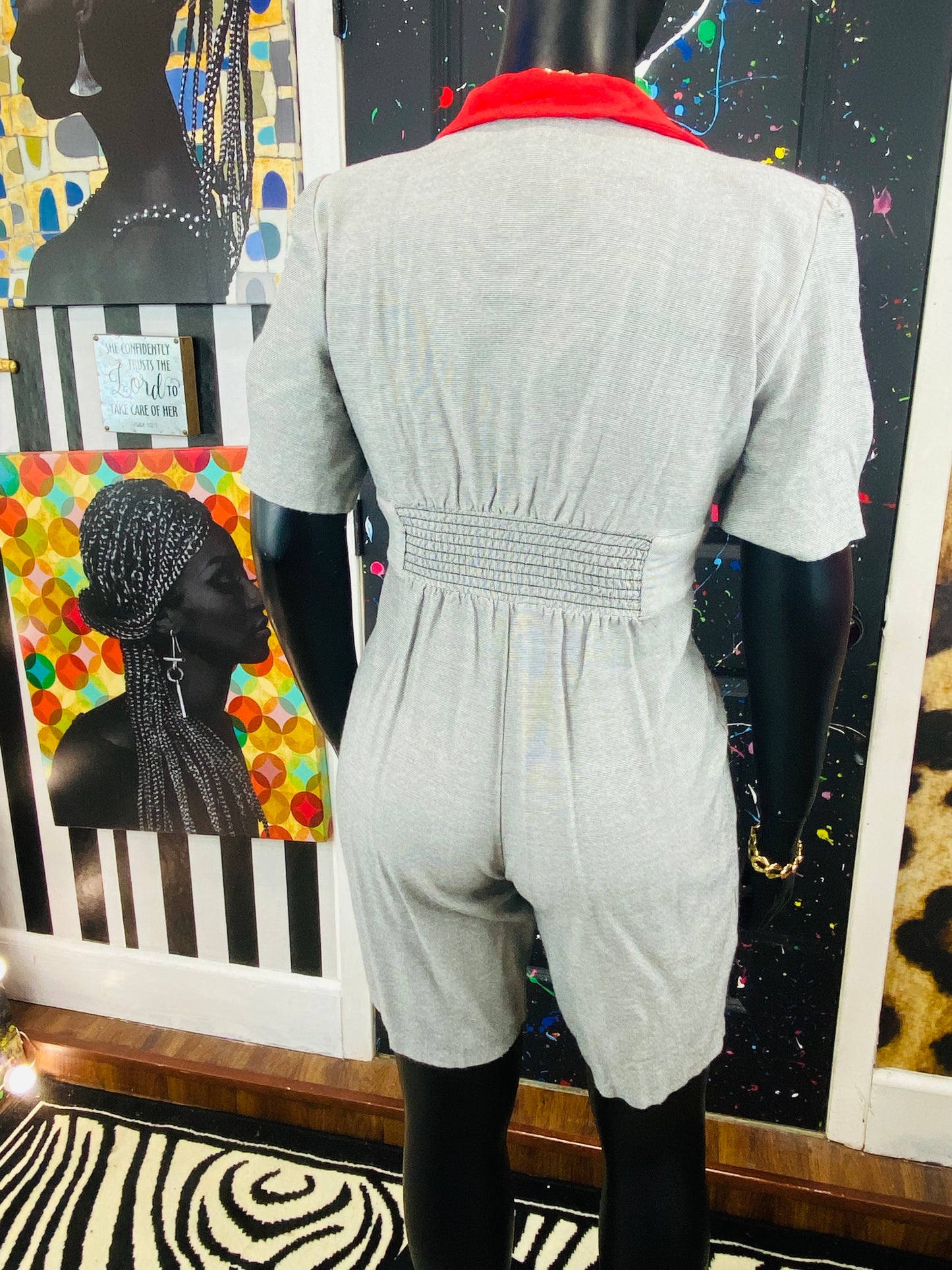 Vintage Shorts Romper