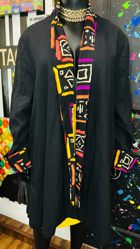 Vintage Tribal Print Duster (26)