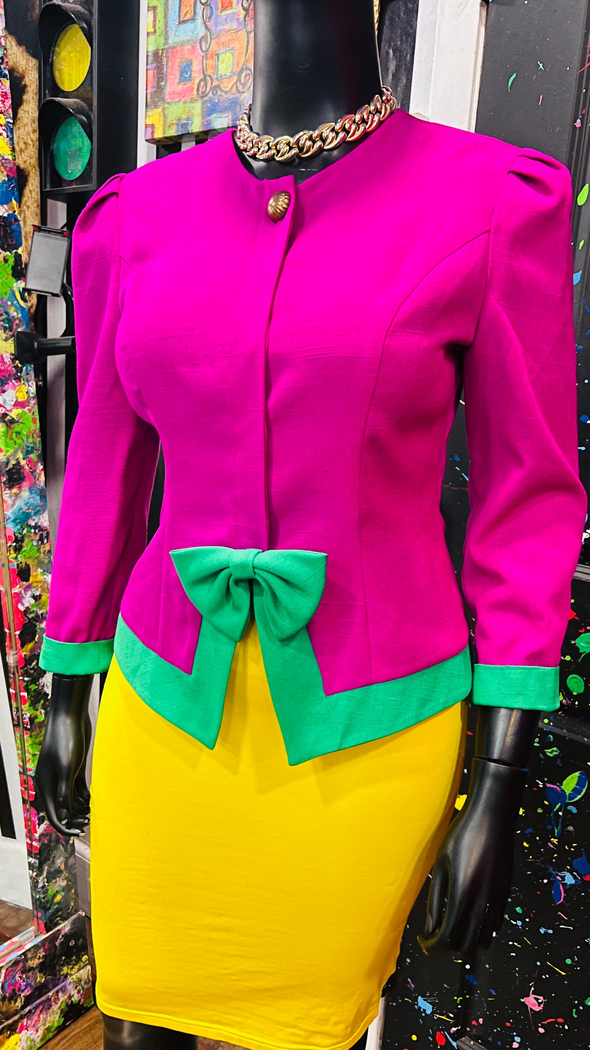 Vintage ‘Bow’ Blouse (14)