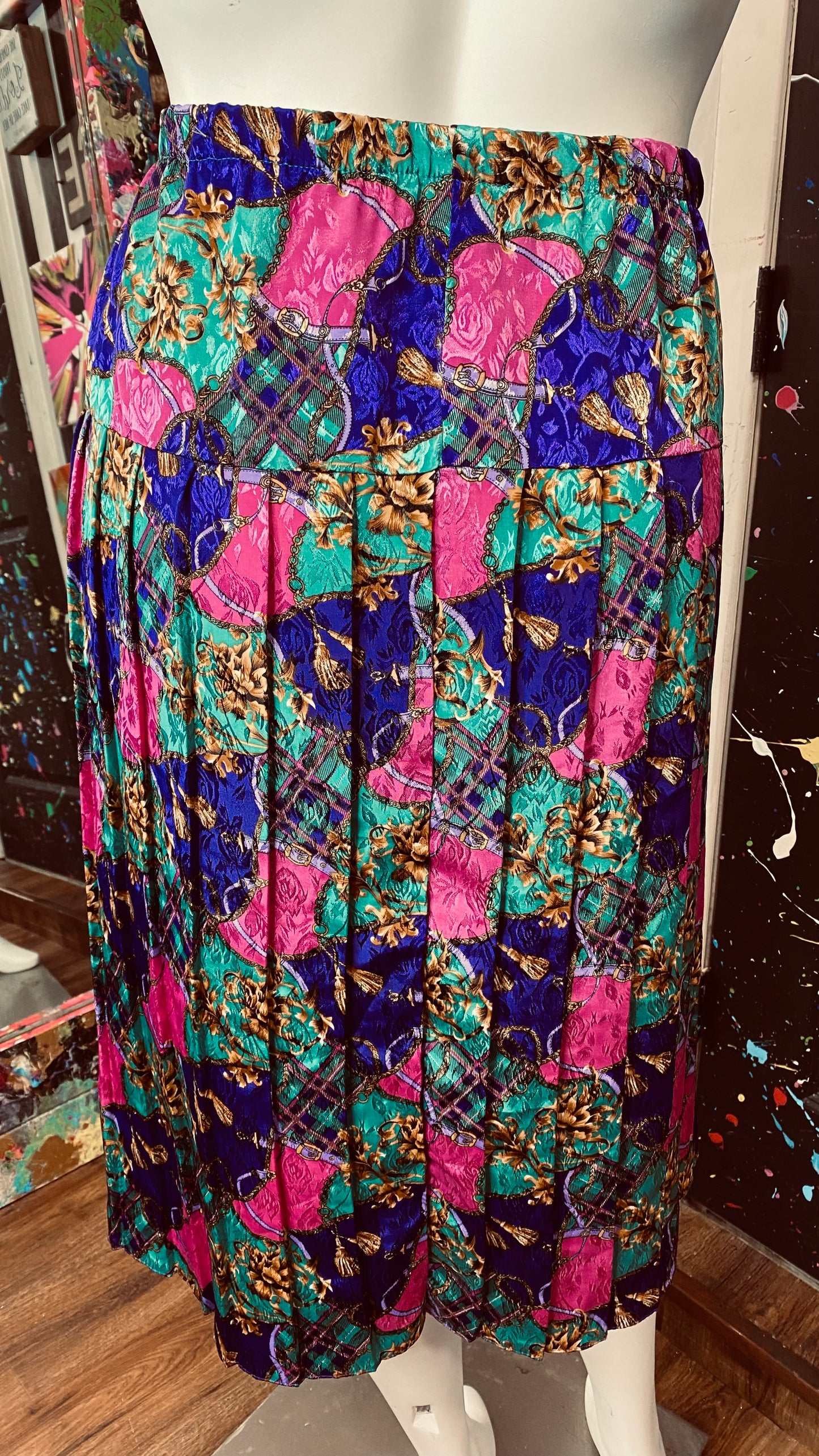 Vintage Pleated Skirt (26)