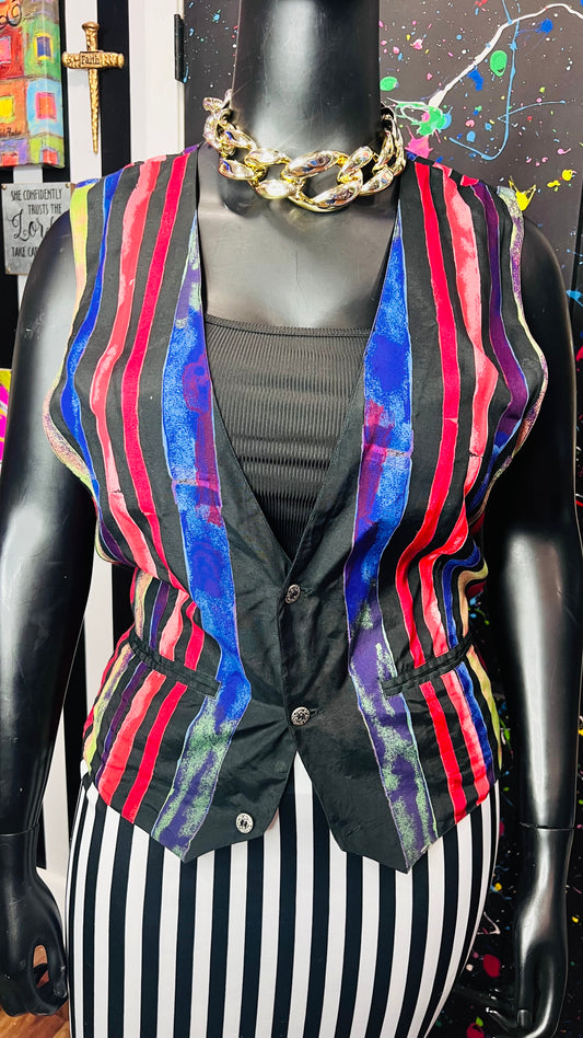 Vintage Rainbow Vest (12)