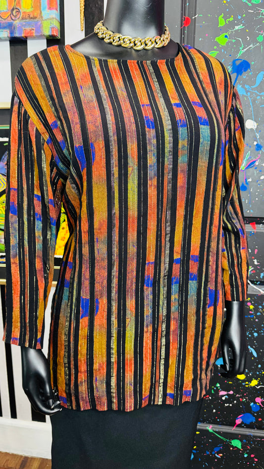 Vintage Long Sleeve 90s Blouse (20W)