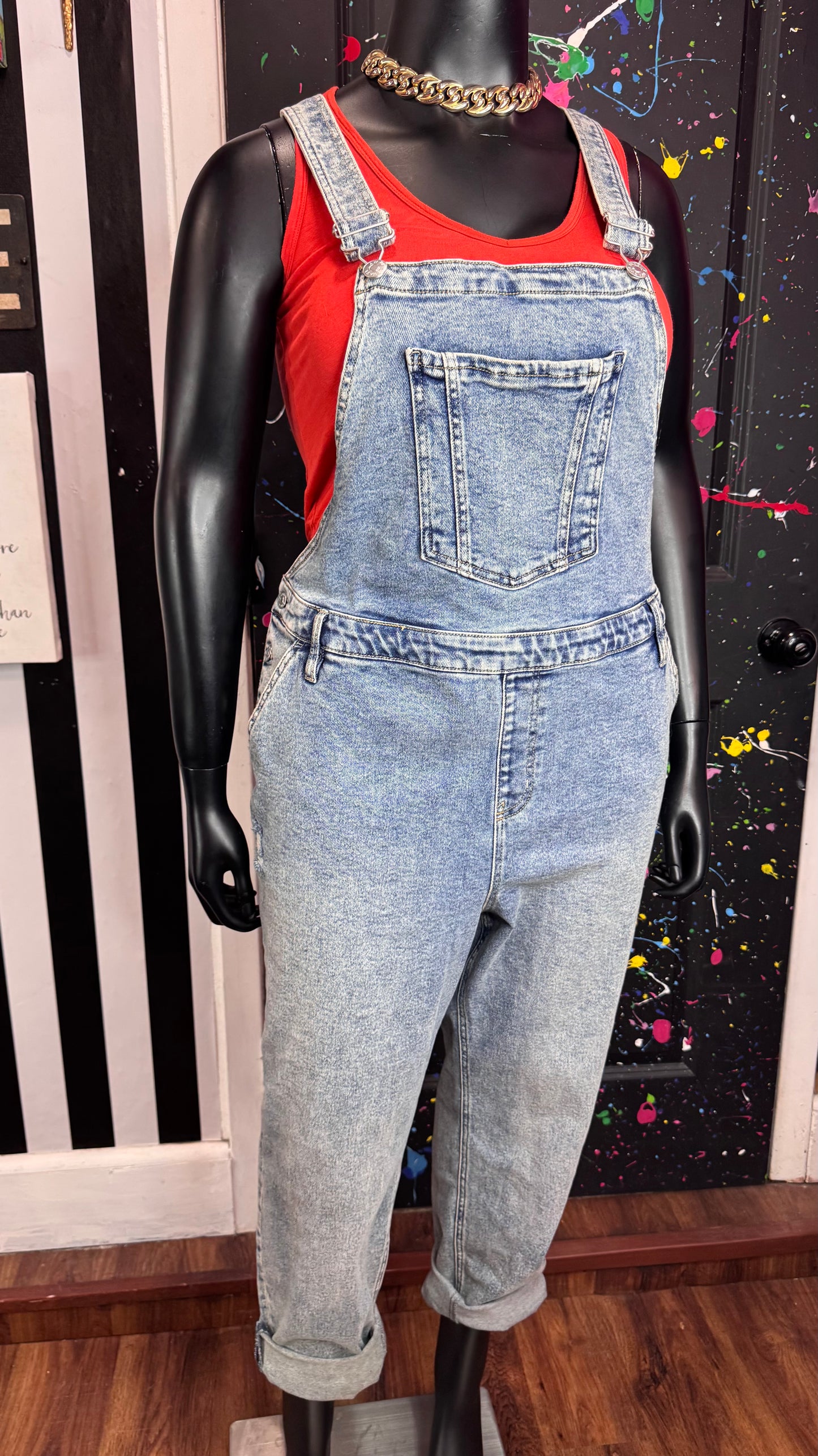Denim Overalls w/ Stretch (20) *KC
