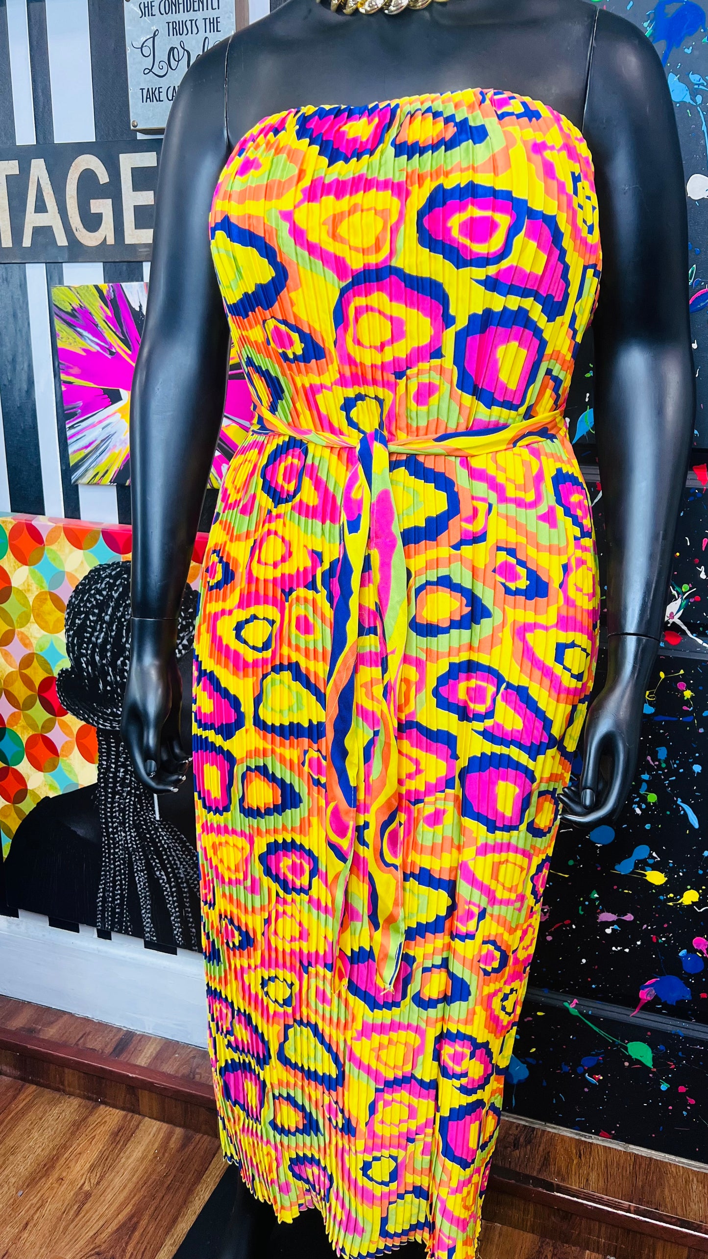 Lane Bryant Accordion Tube Dress -New w/ Tags (22/24)