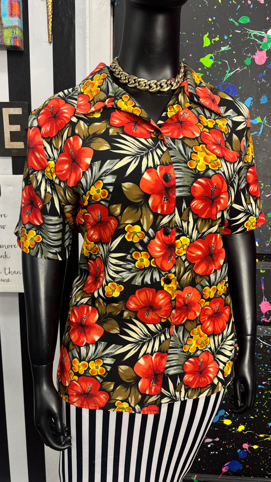 Vintage Tropical Blouse (22)