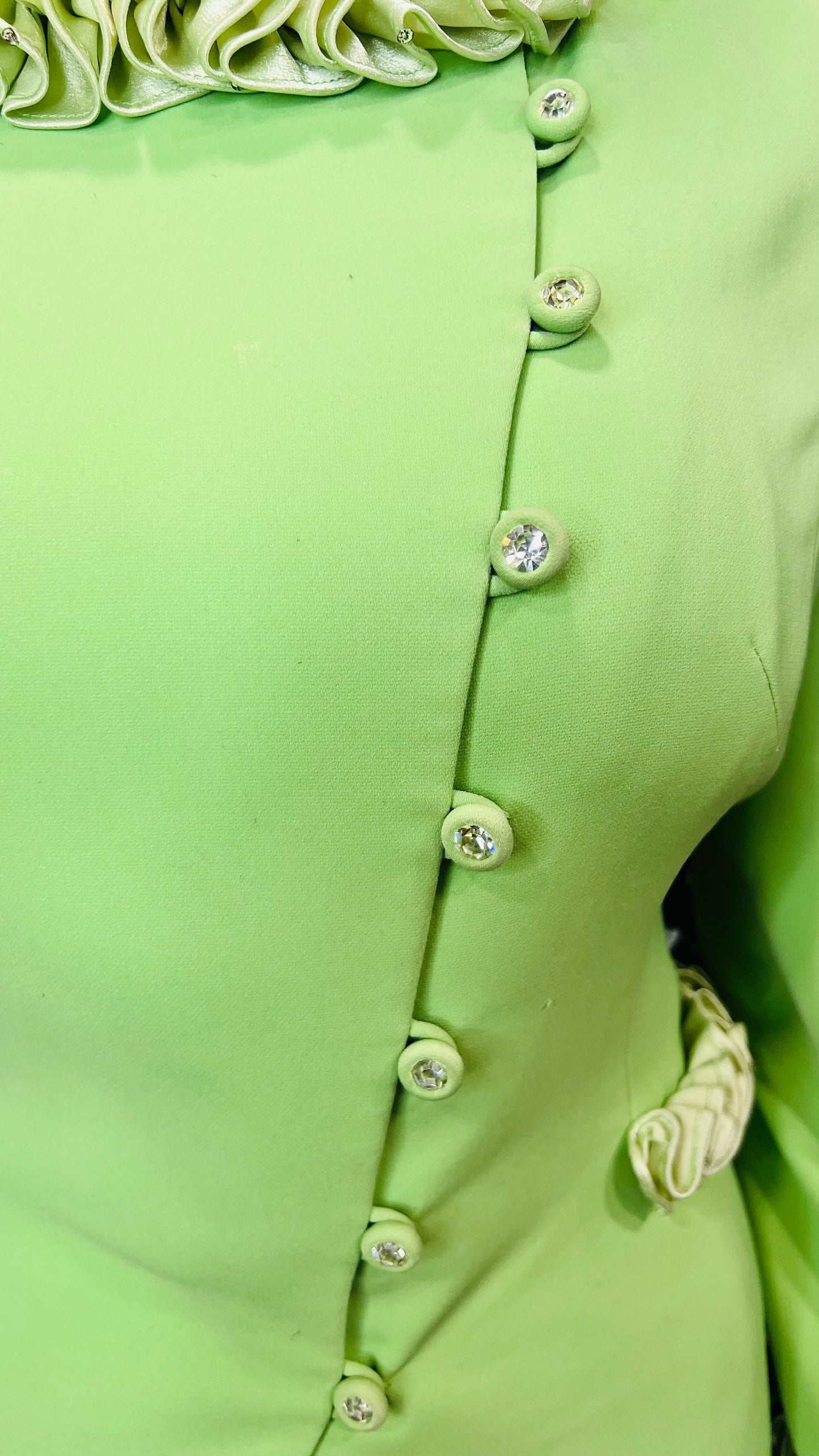 Vintage Mint Luxury Skirt Suit (16)