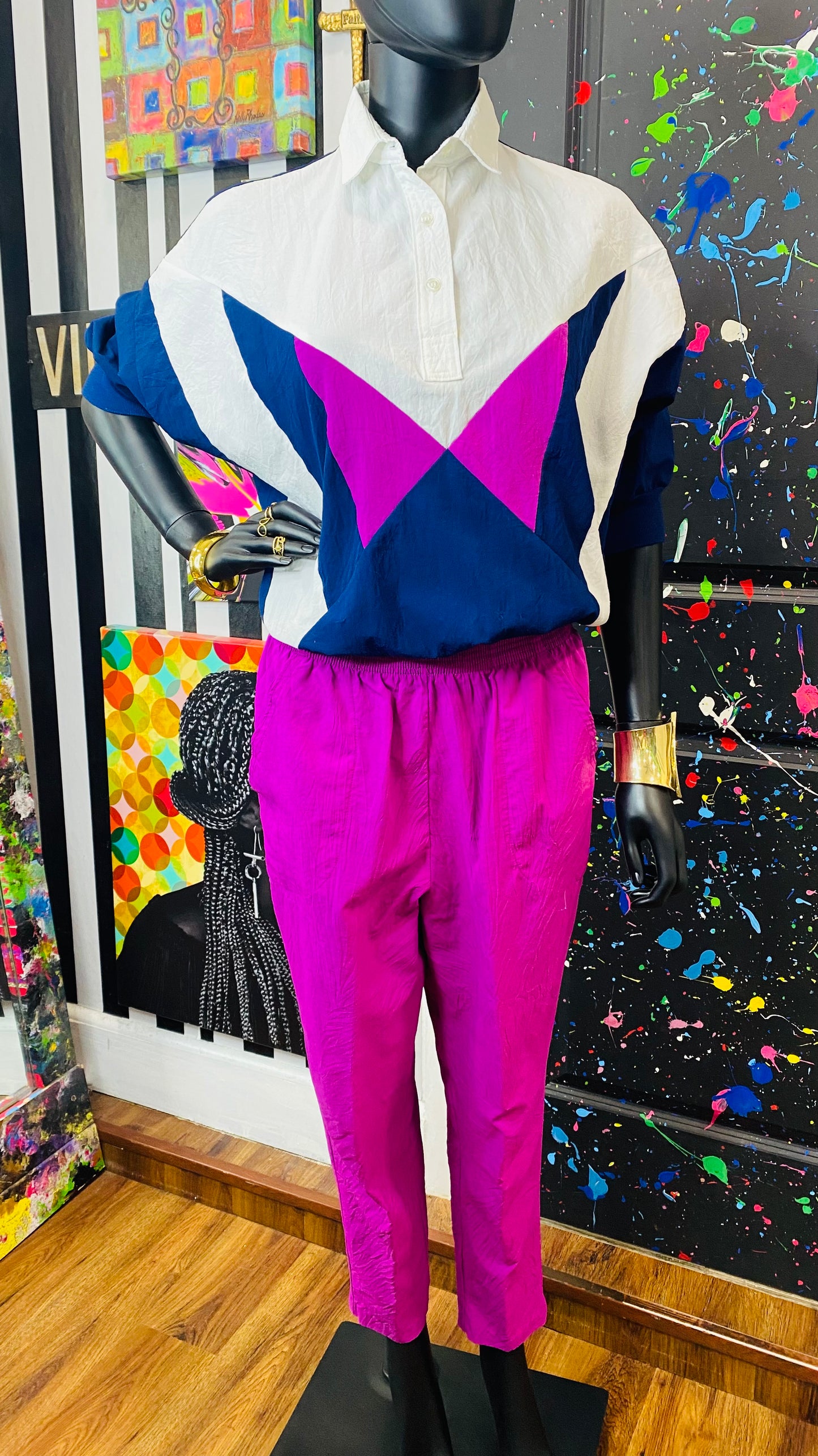 Vintage Sports Pants Set (12)