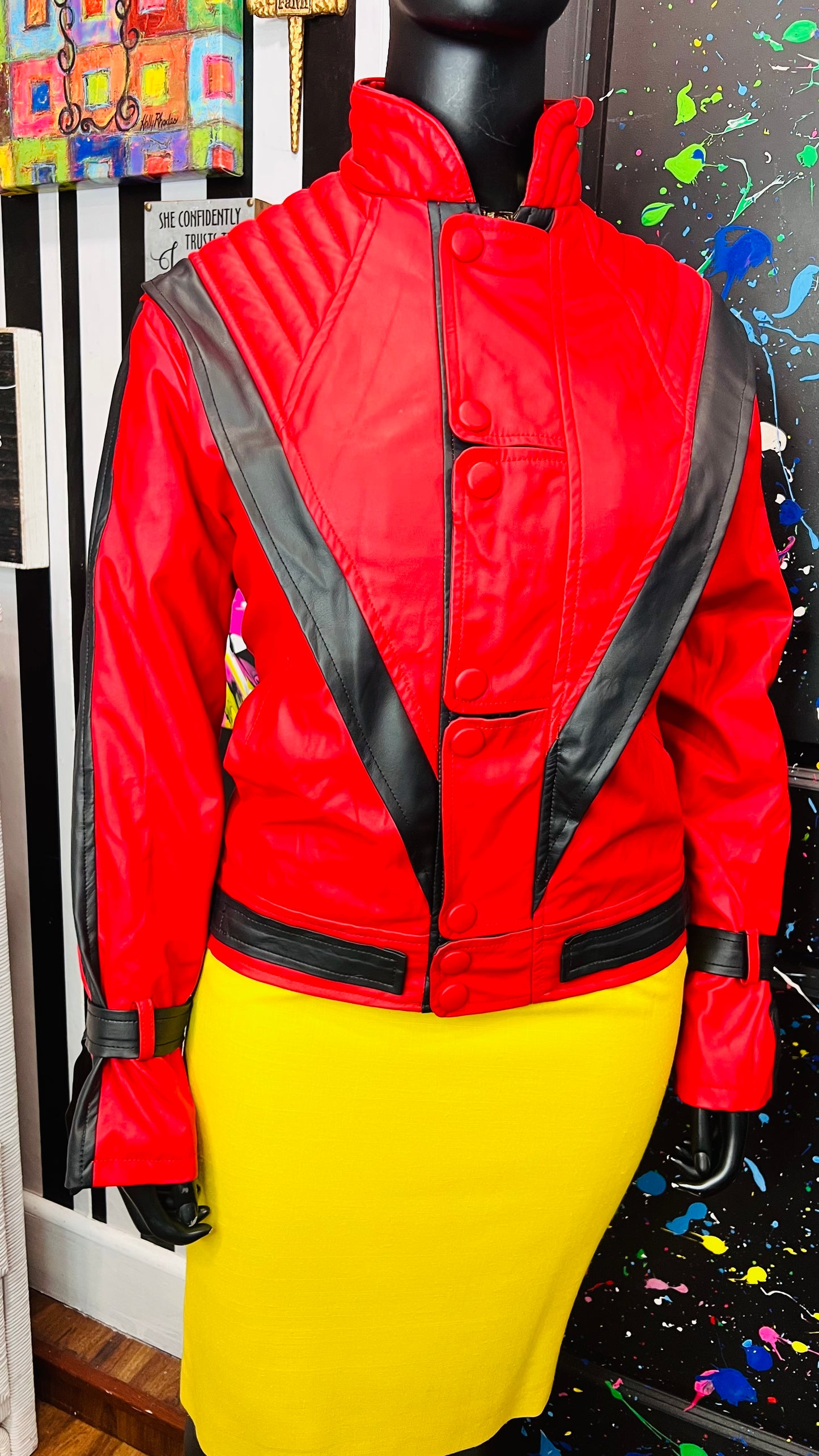 Genuine Leather Michael Jackson Thriller Jacket (16)