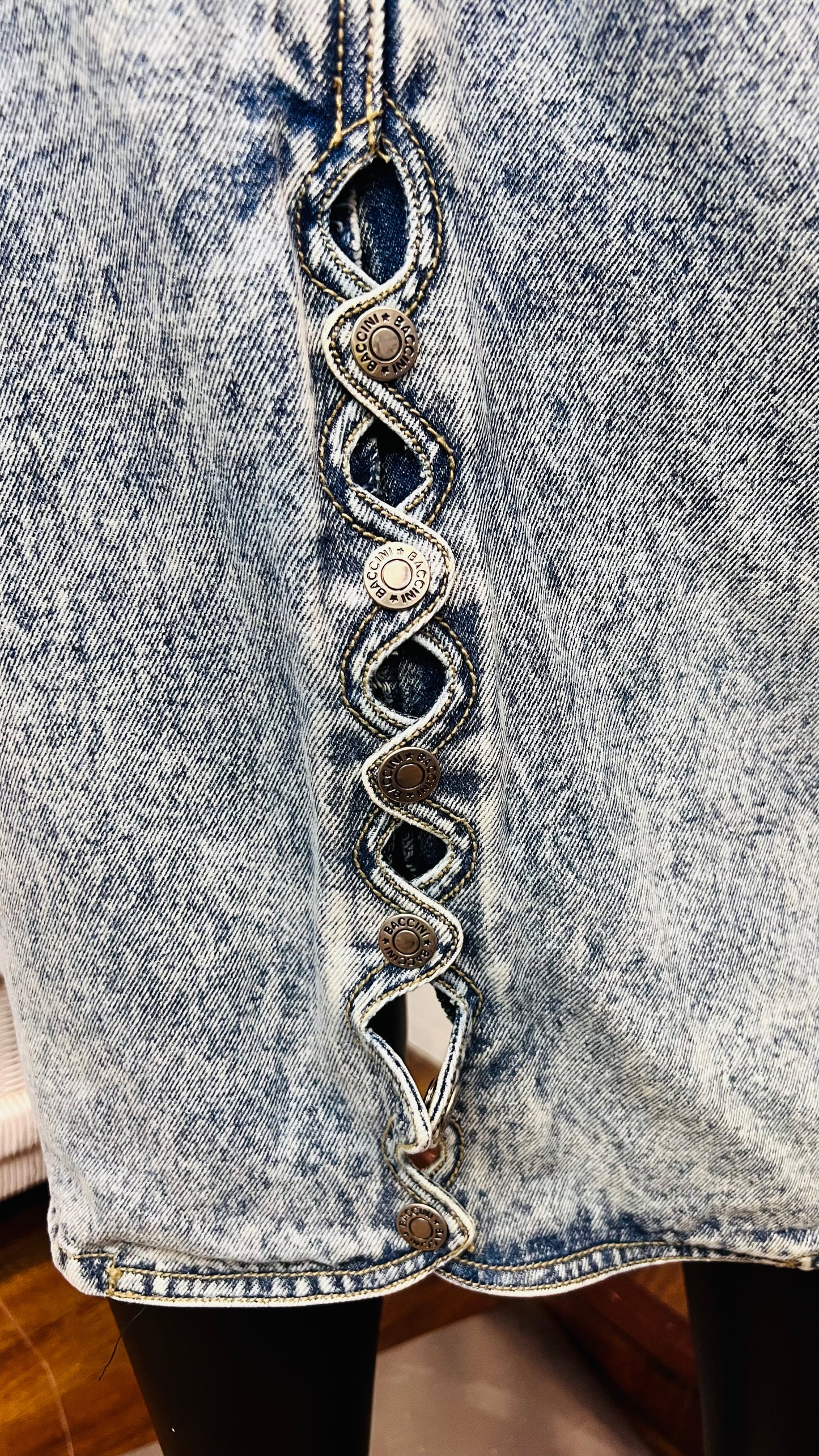 Vintage Denim Skirt (20)