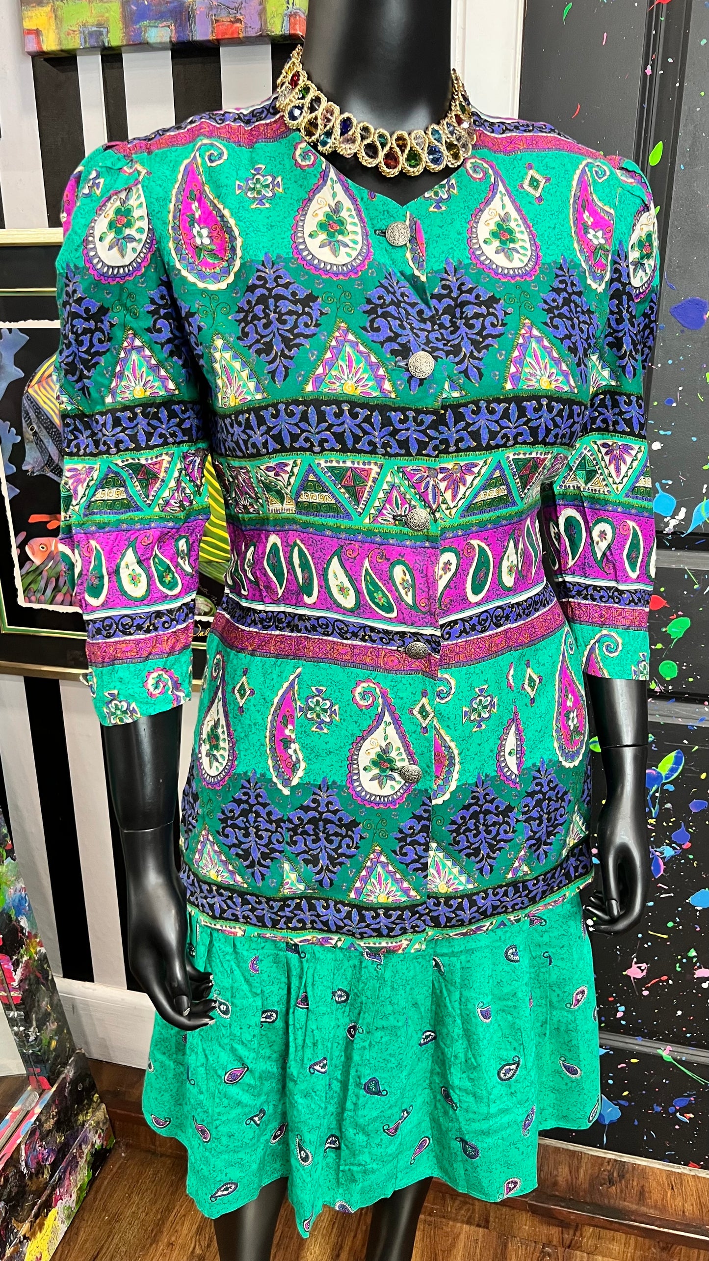 Vintage Kwai Skirt Set (14)