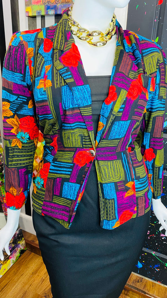 Vintage Rayon 90’s Blazer (14)