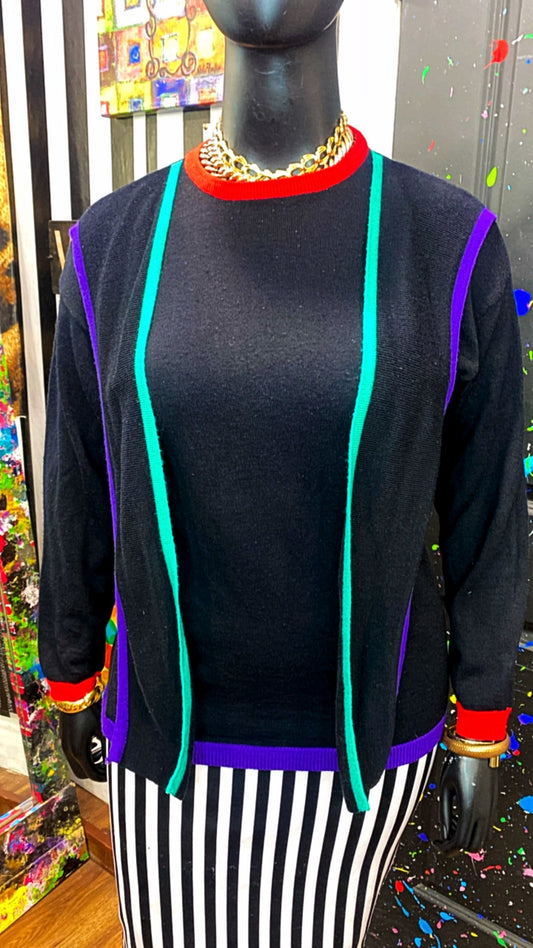 Vintage ColorBlock Sweater (18)