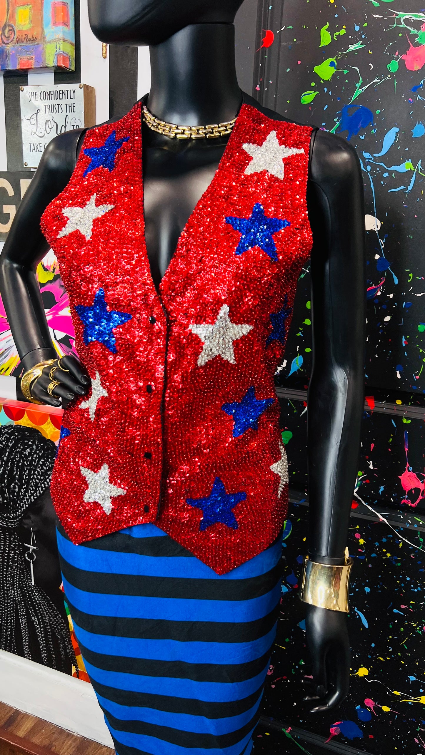 Vintage Stars Vest (12)