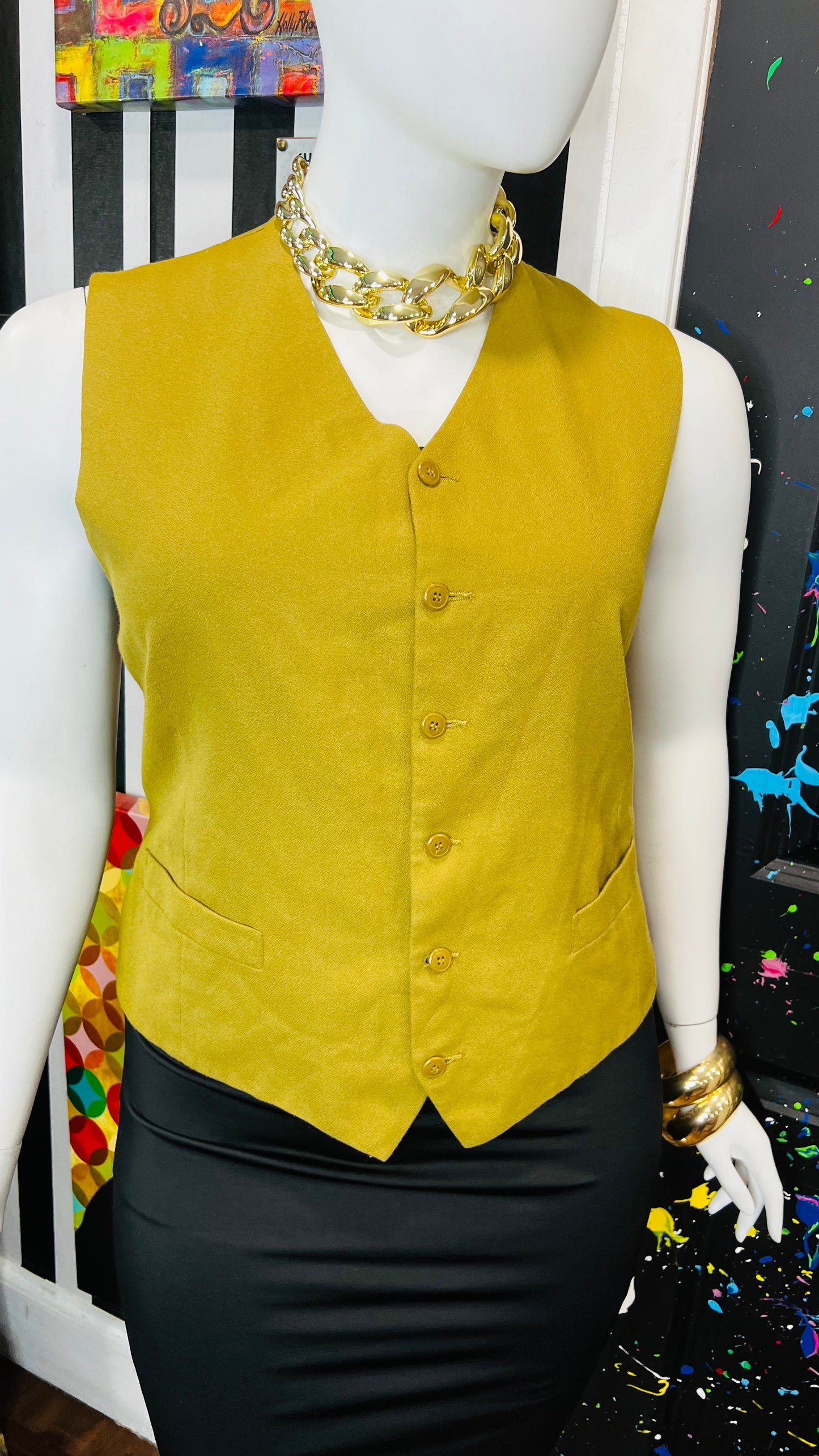 Vintage Gold Vest (14)