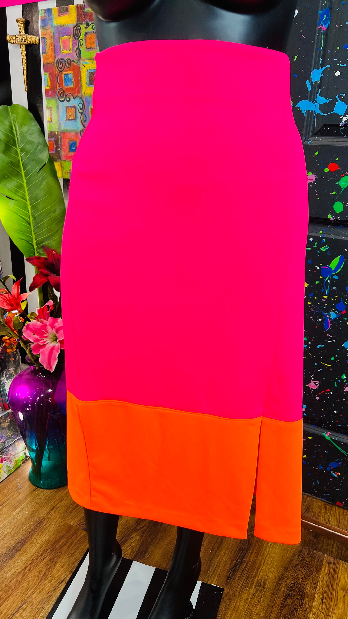 ColorBlock Worthington Skirt