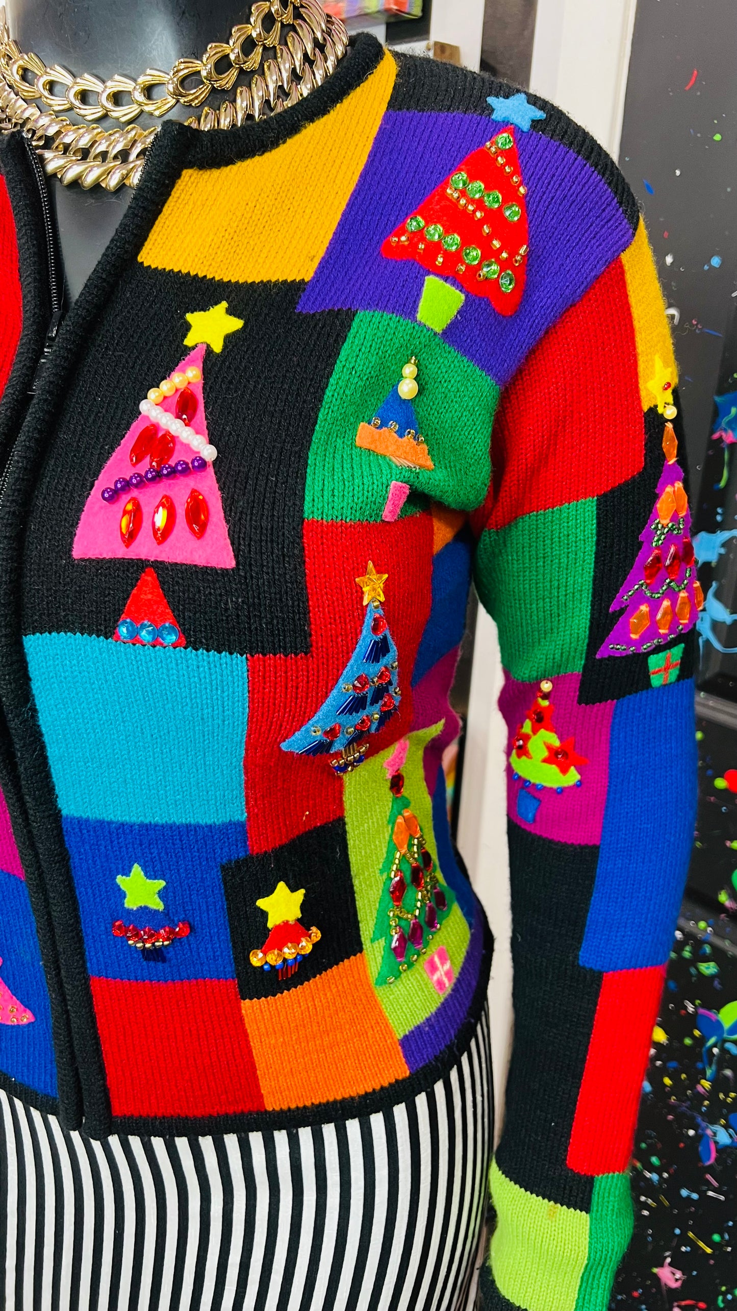 Vintage Karen Scott Christmas Sweater (12)