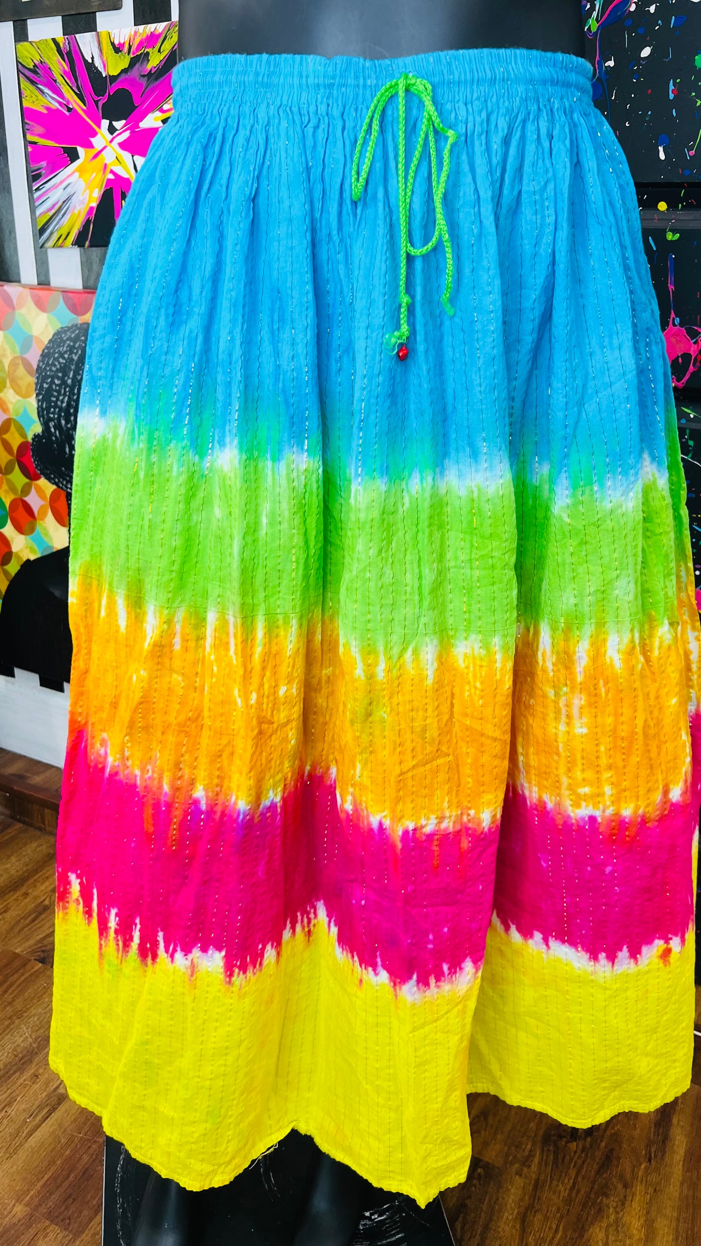 Vintage Tye Dye Skirt (20)